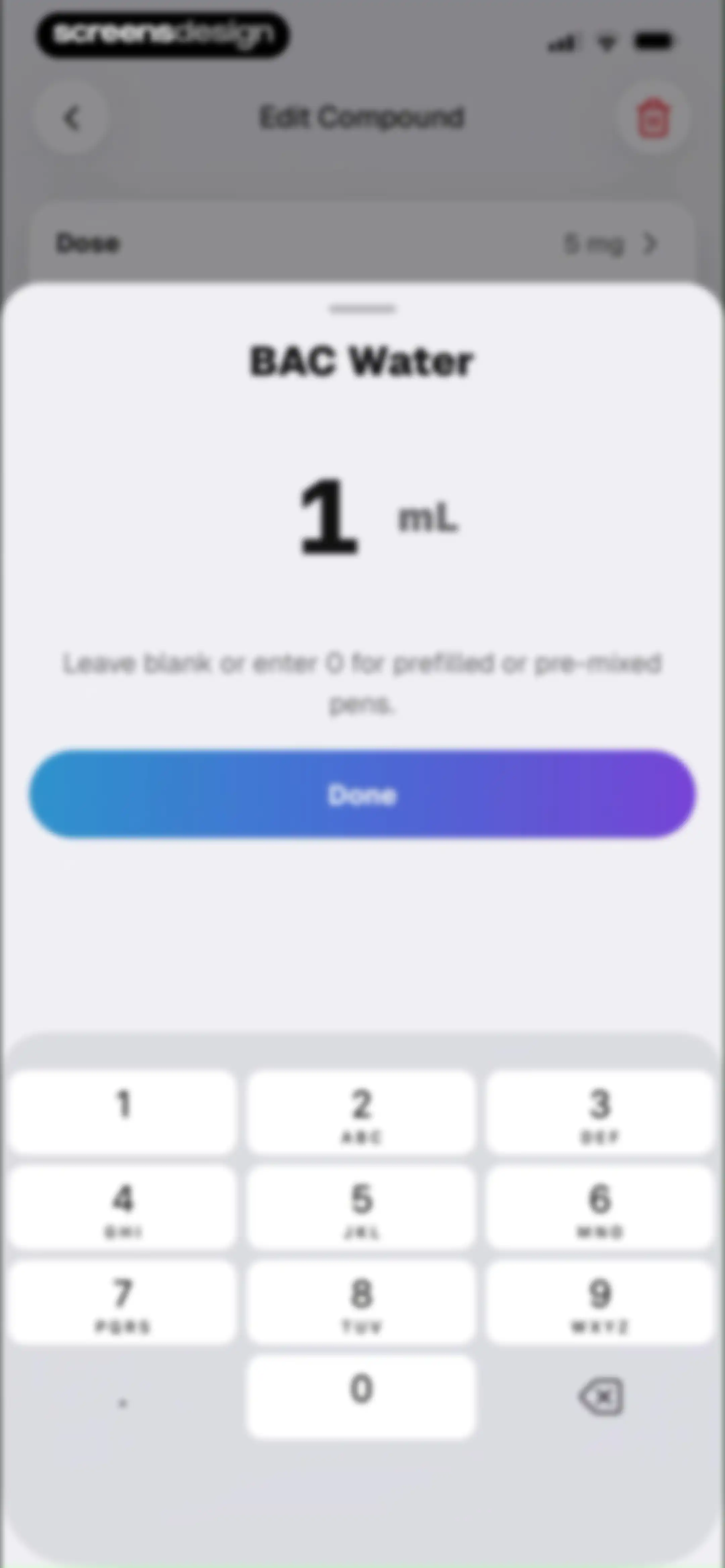 Pep AI: Peptide GLP-1 Tracker screen 55