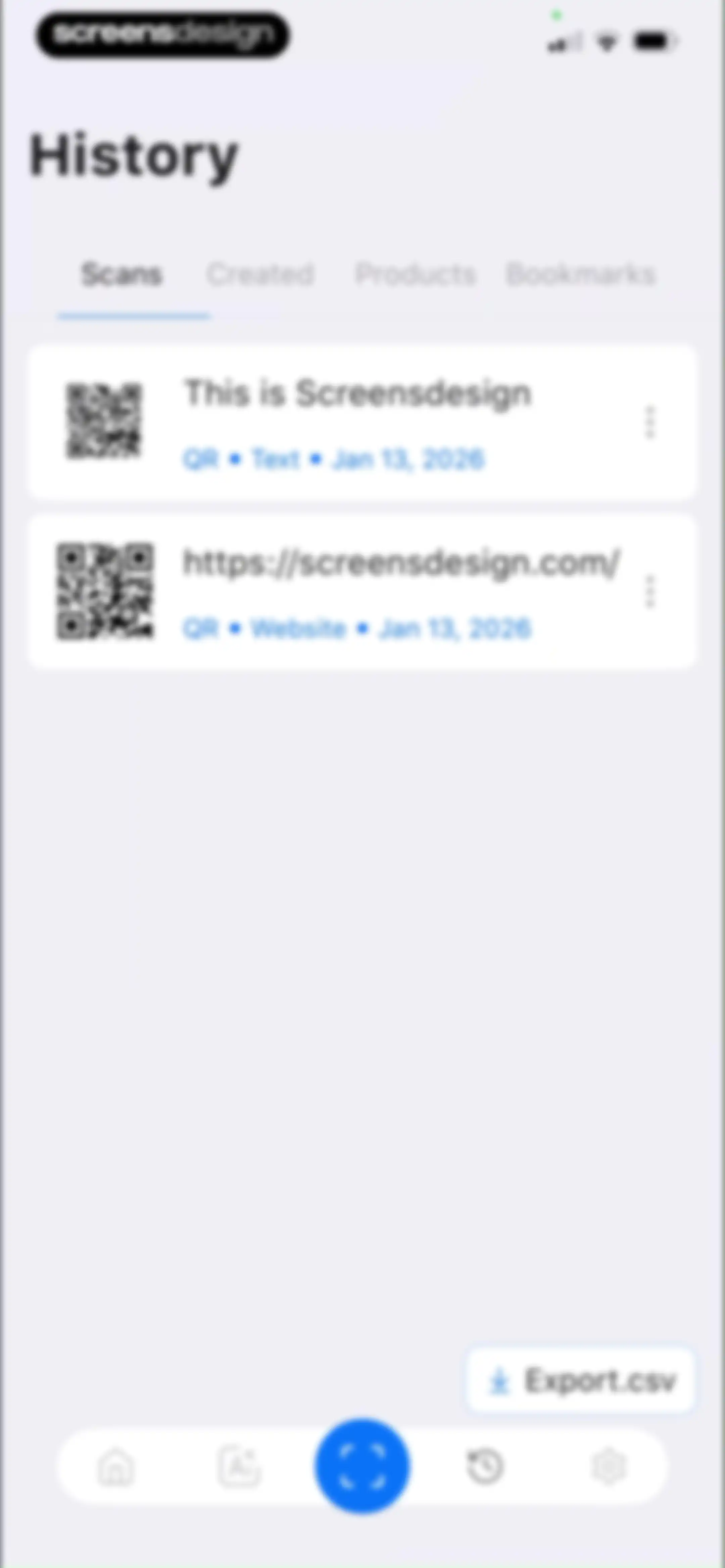 QR Code Scanner & AI Generator screen 63