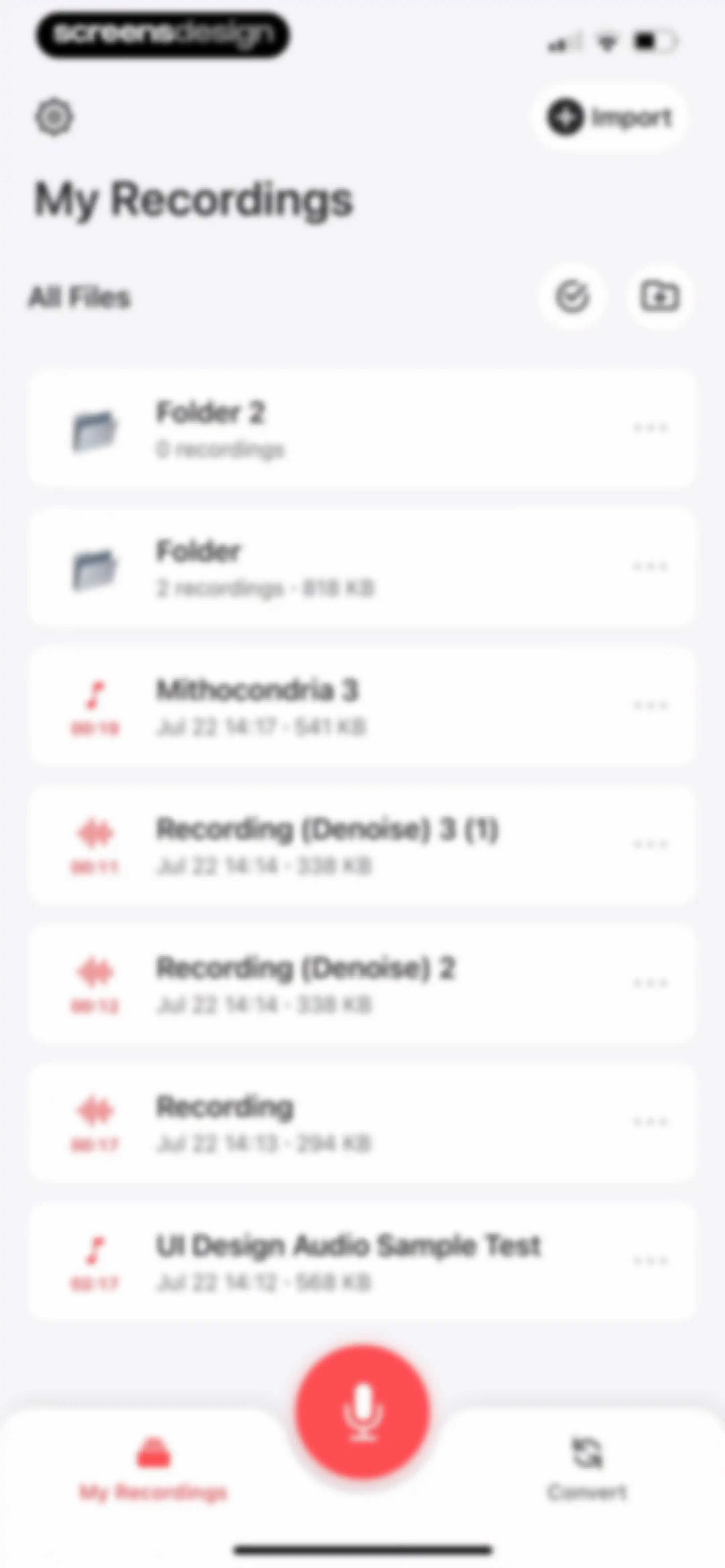 Voice Recorder — Audio Memos screen 63