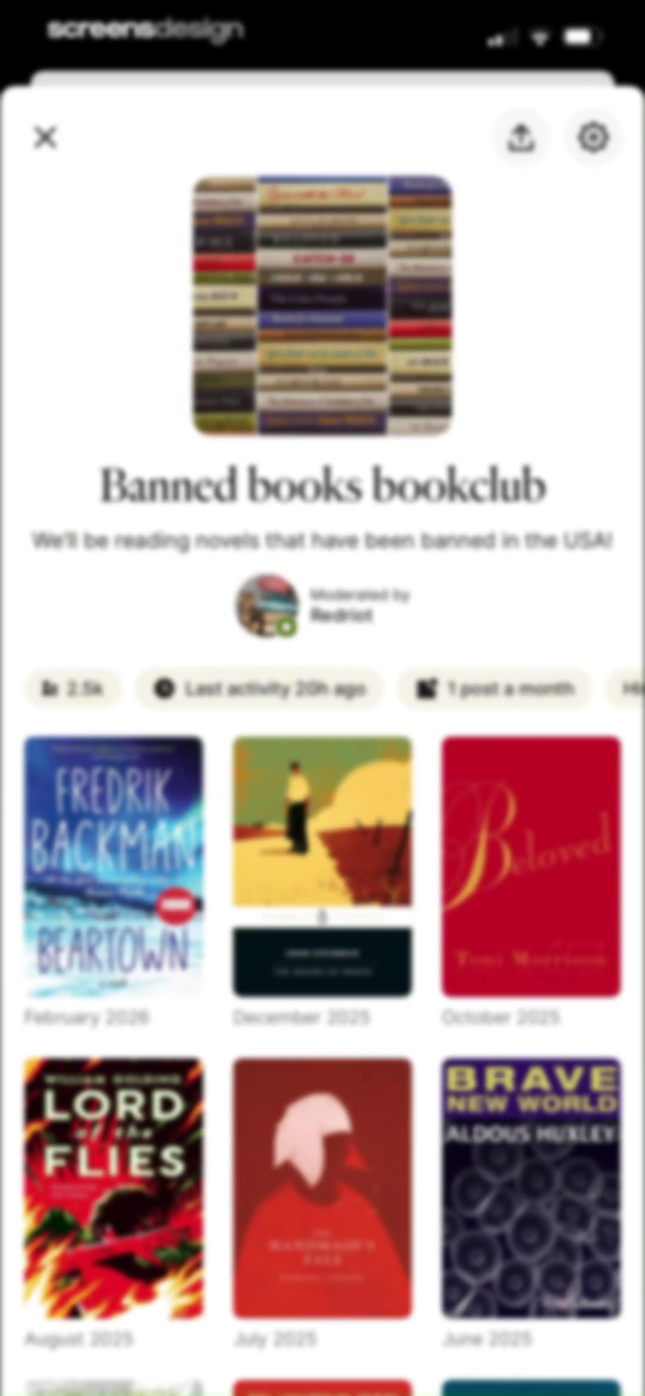 Fable: Track & Discuss Books screen 126