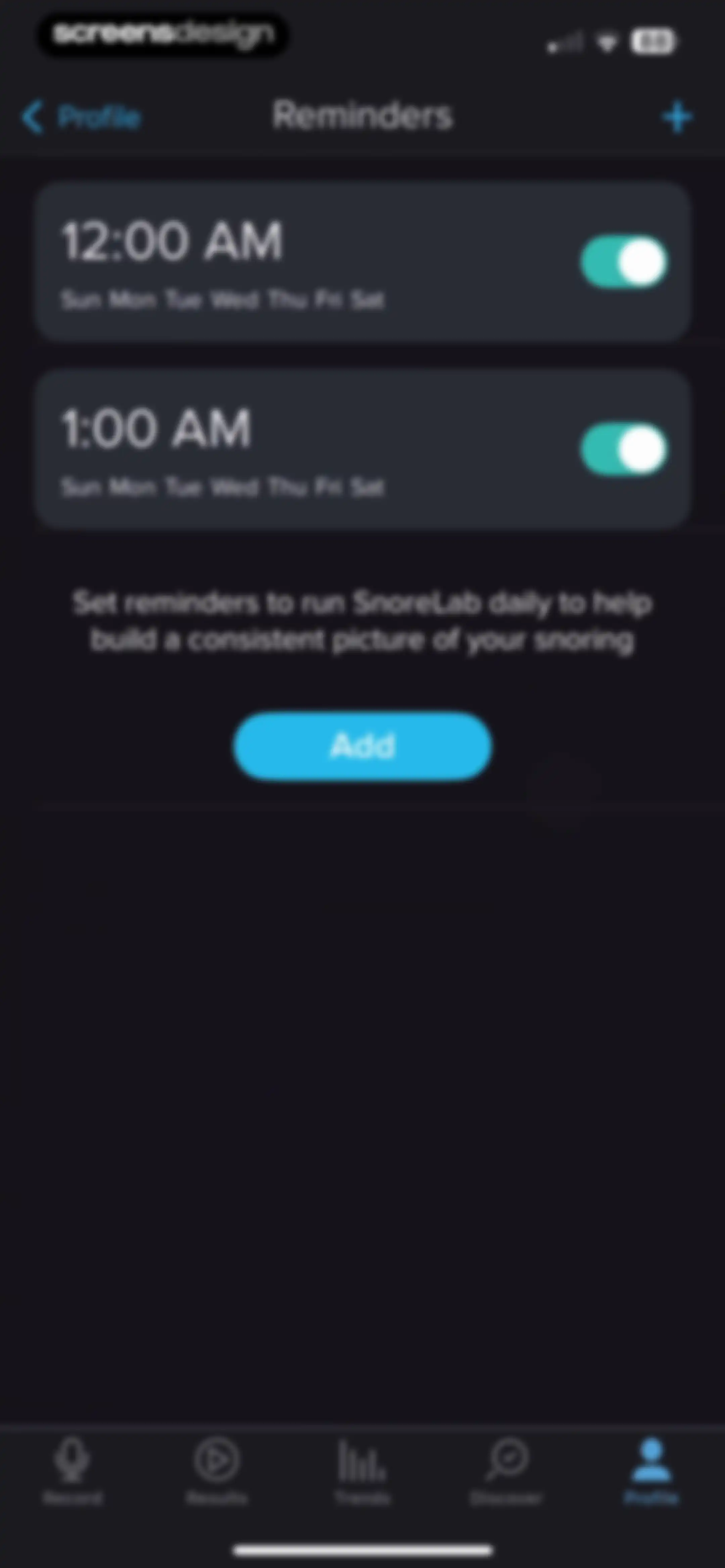SnoreLab : Record Your Snoring screen 68