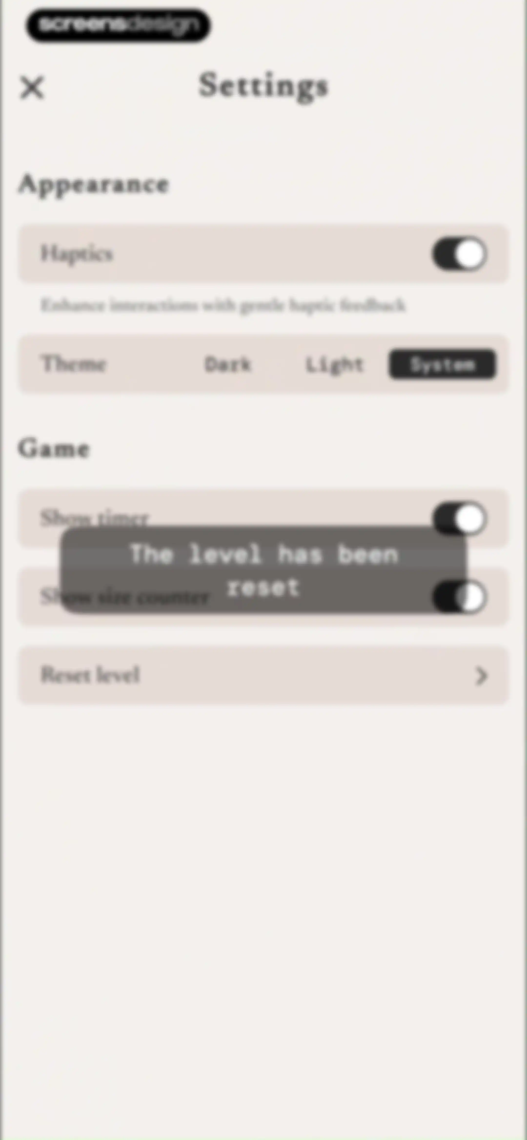 The Almanac screen 30