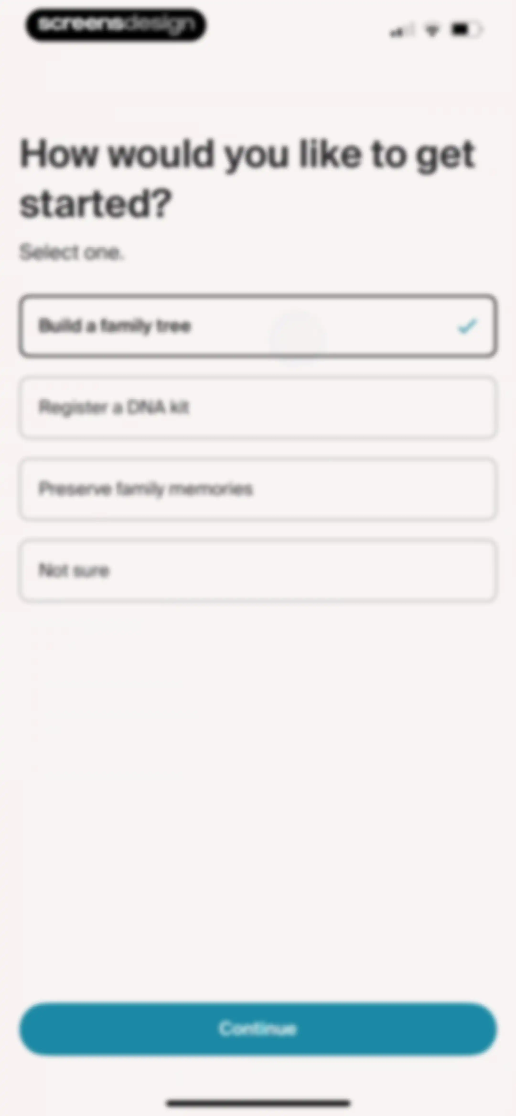 Ancestry: Family History & DNA screen 13