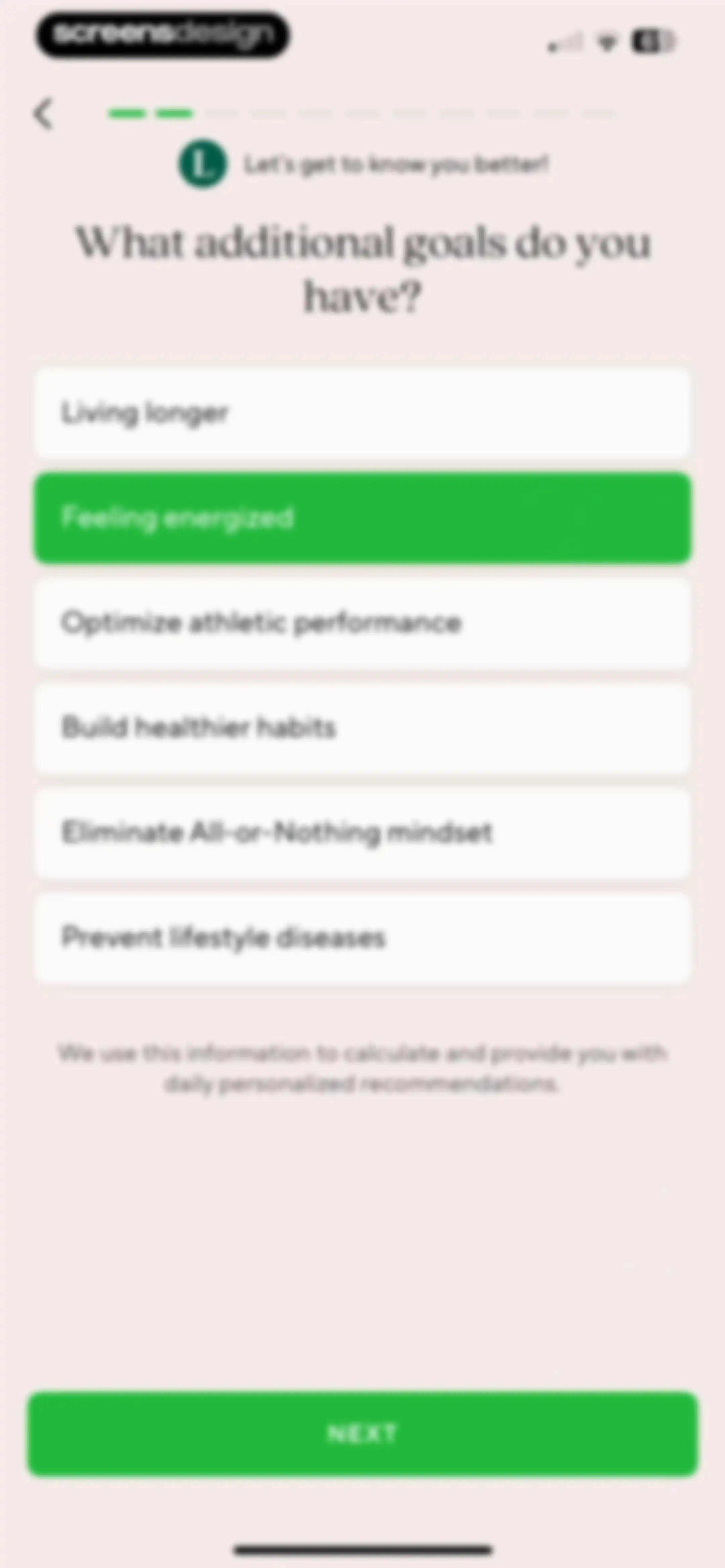 Lifesum: AI Calorie Counter screen 4