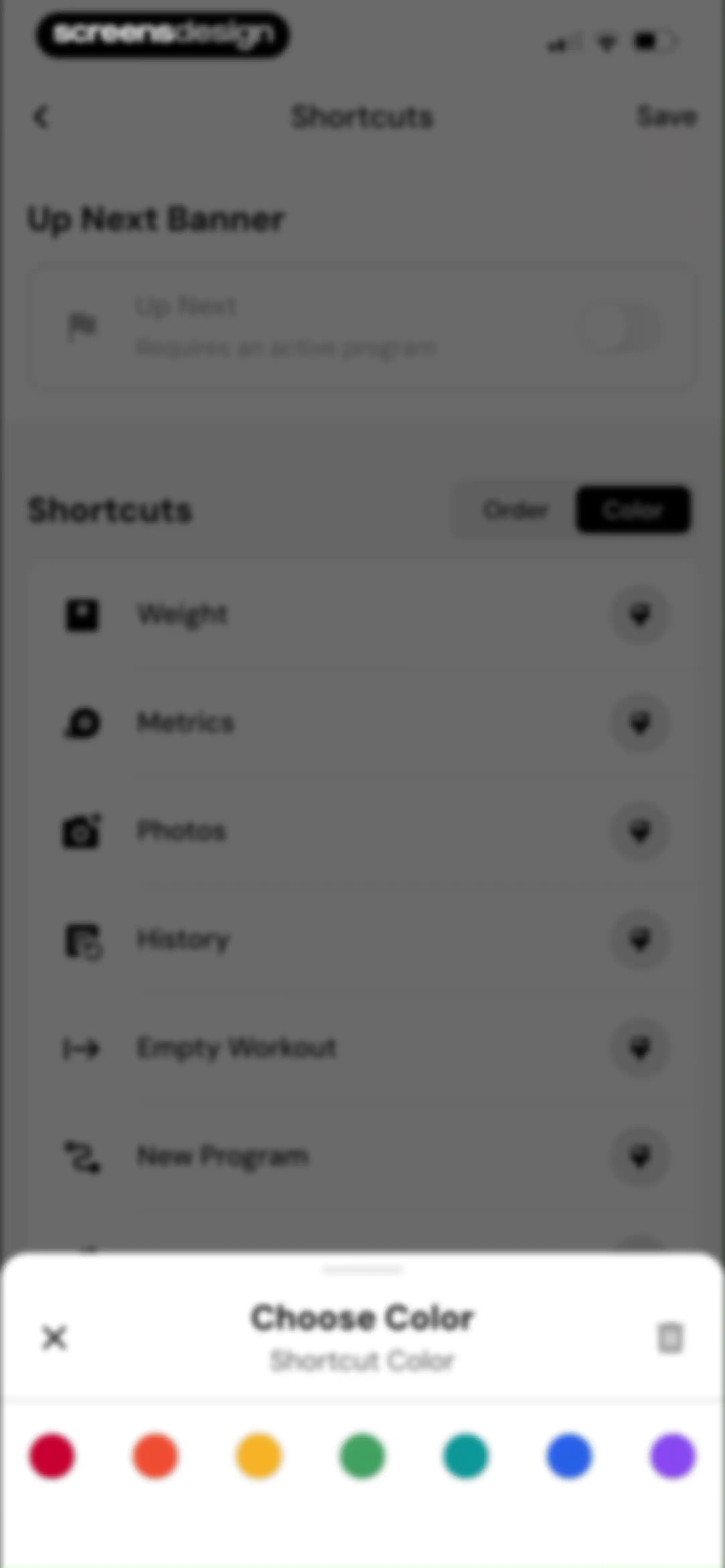 MacroFactor Workouts - Tracker screen 157