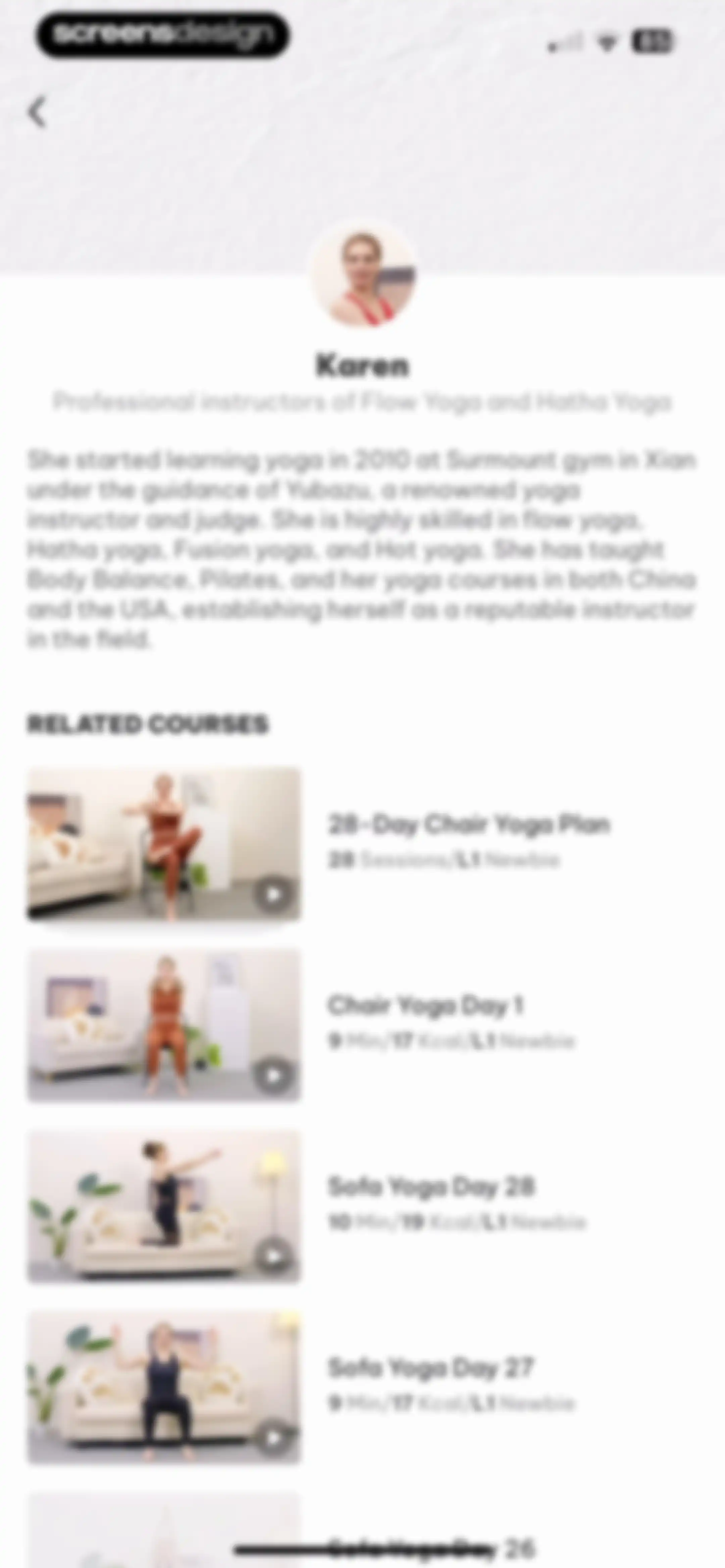Daily Yoga: Yoga for Fitness® screen 58