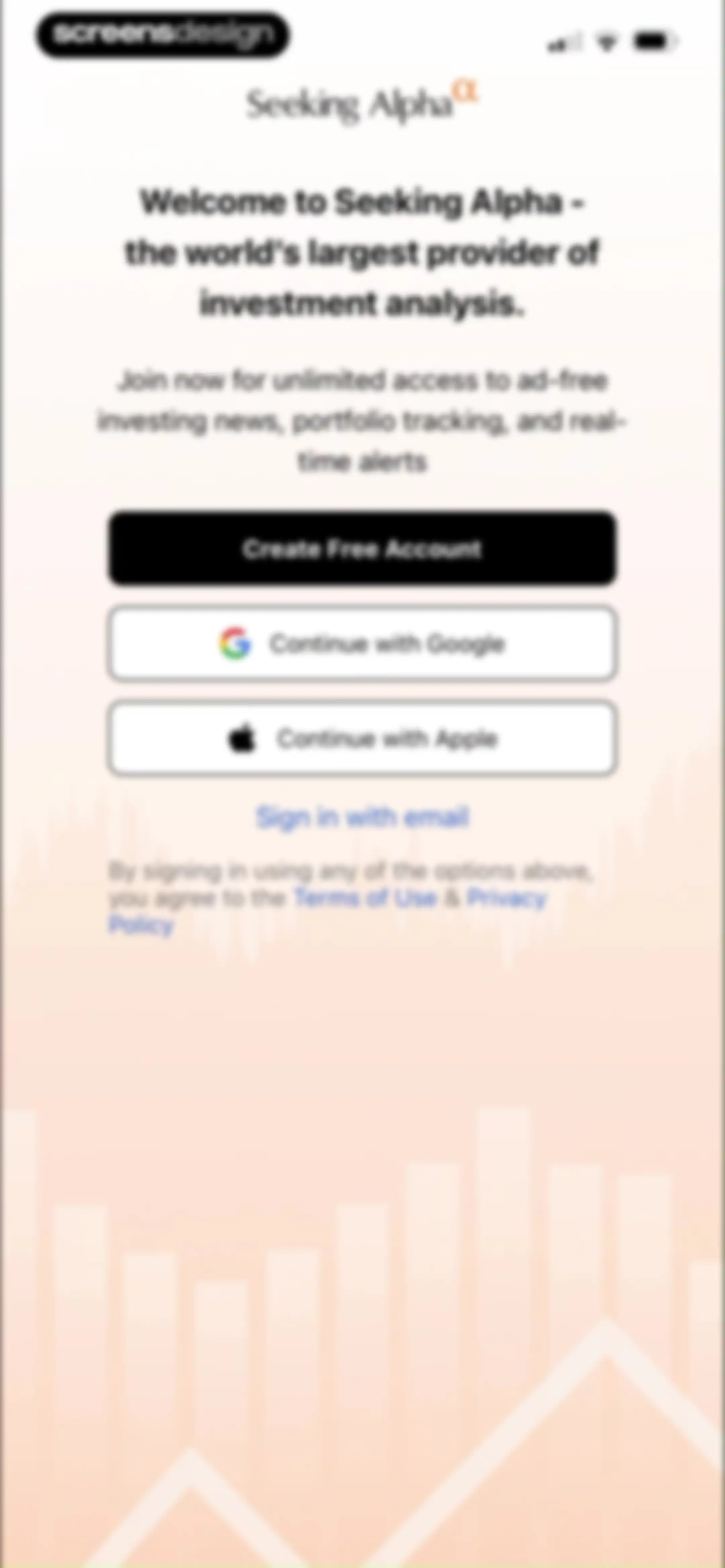 Seeking Alpha: News & Analysis screen 4