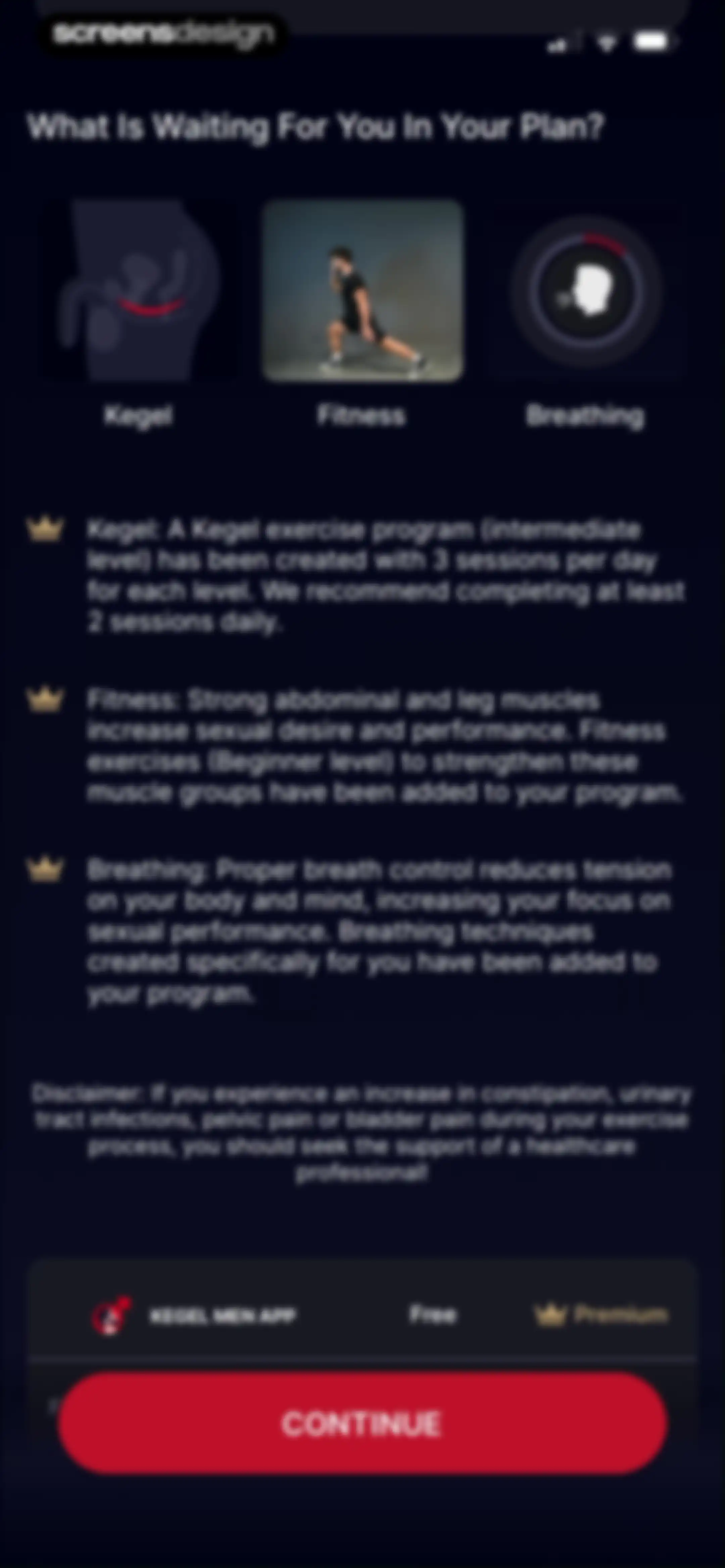 Kegel Men: Men's Health screen 34