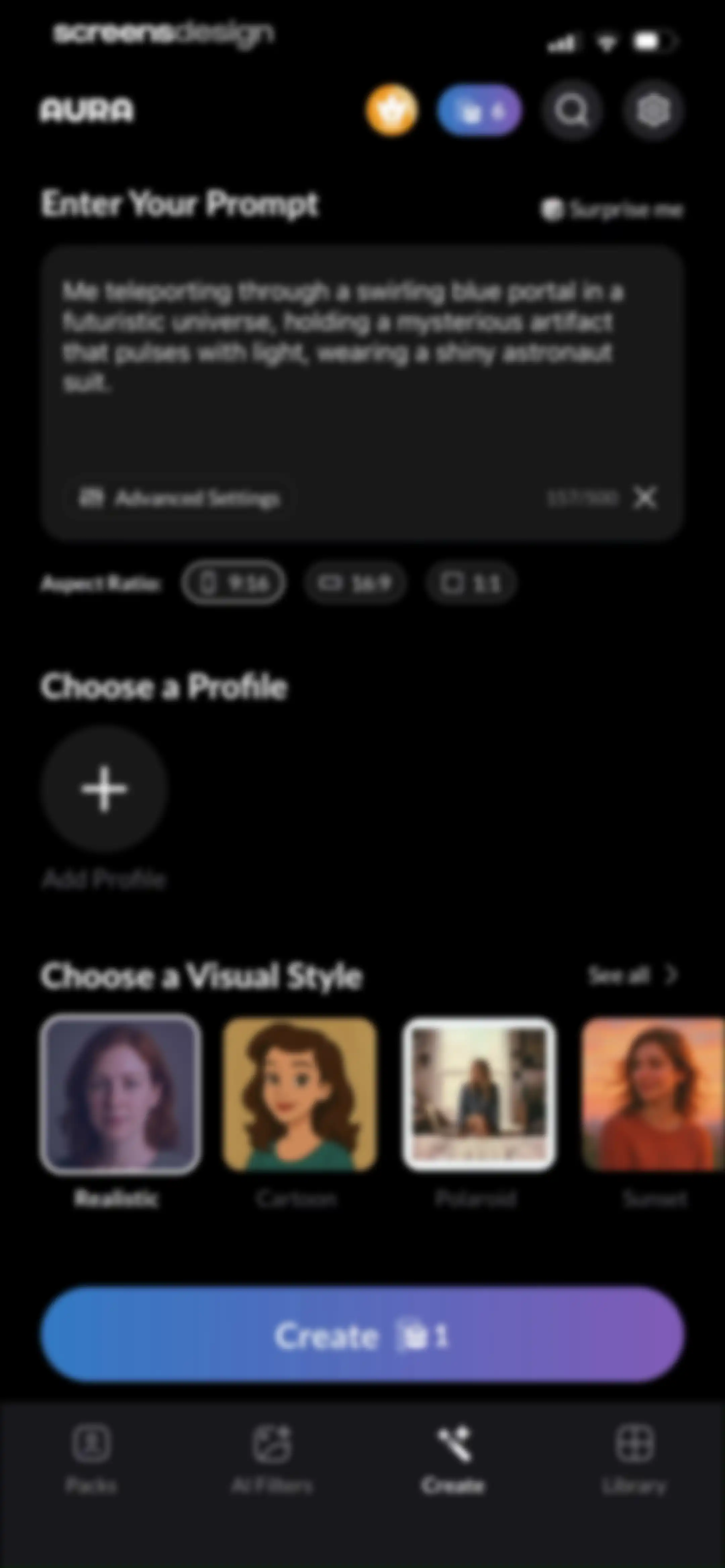 AI Photo Video Generator: AURA screen 55