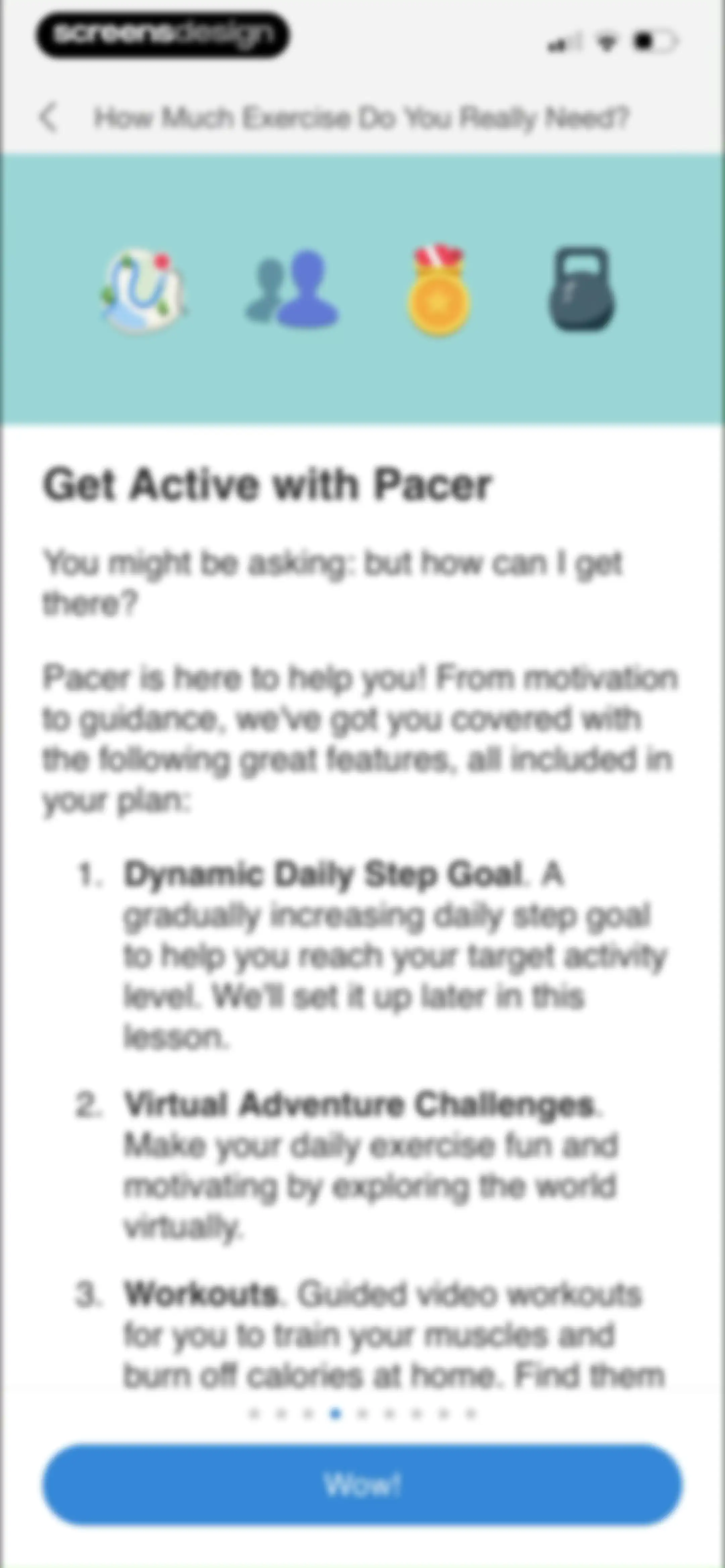 Pacer Pedometer Step Counter screen 66