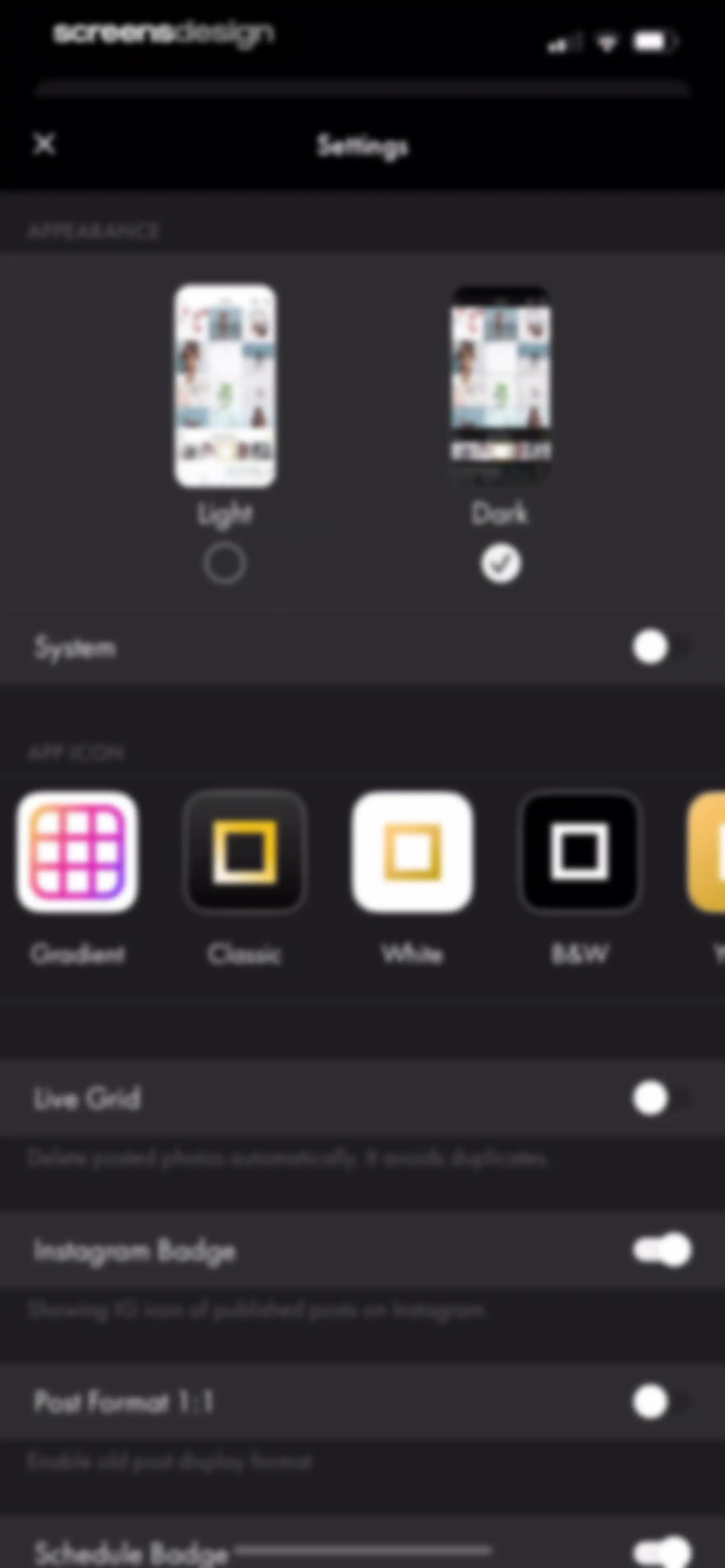 Layout for Instagram・Inpreview screen 66
