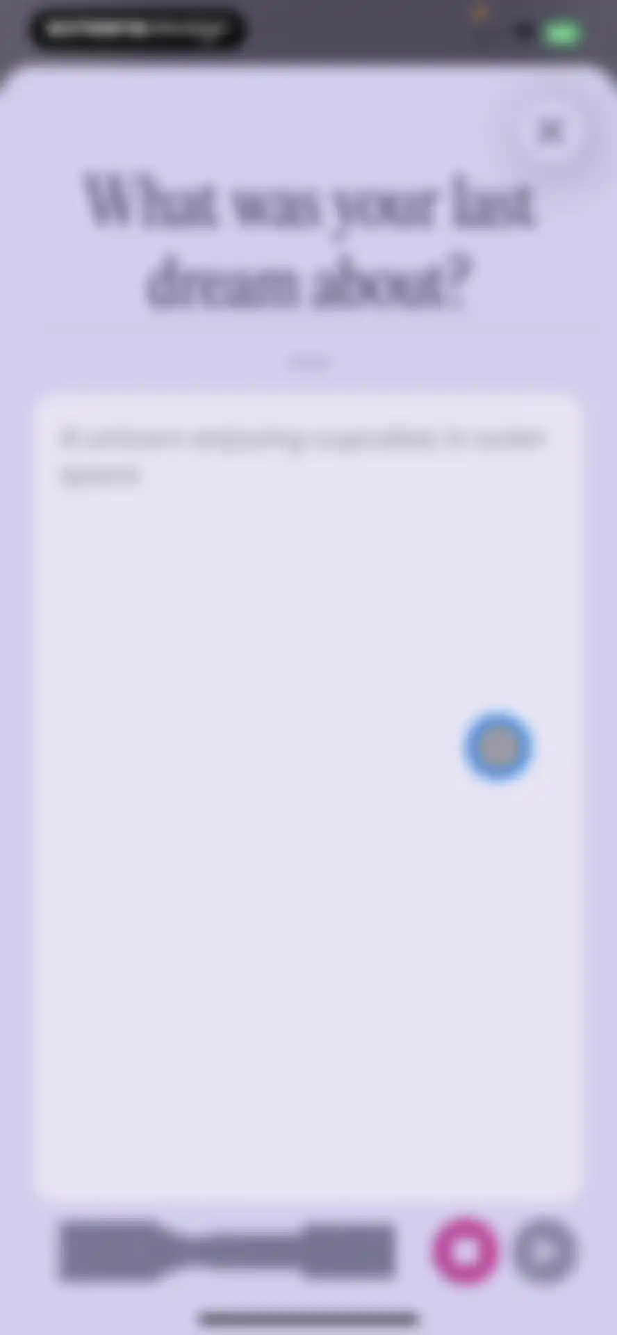 DreamApp: Dream Interpretation screen 88