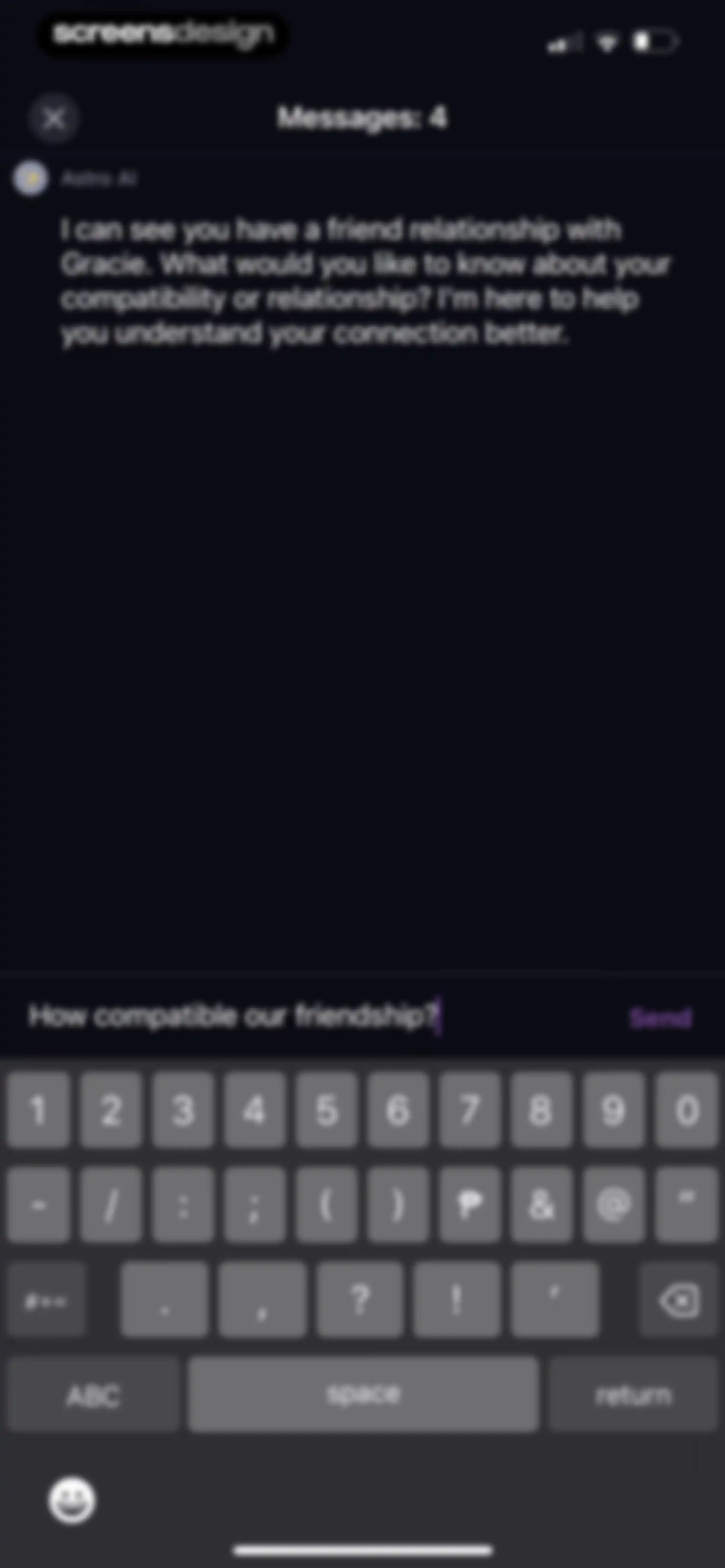 Astro AI: Life Advice screen 46