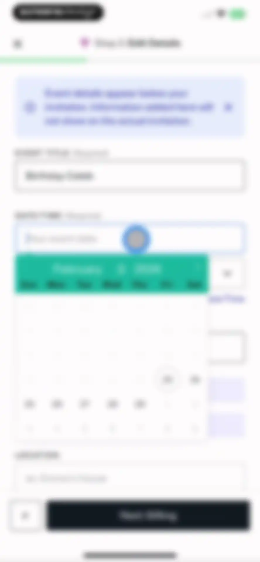 Evite: Party Invitation Maker screen 19