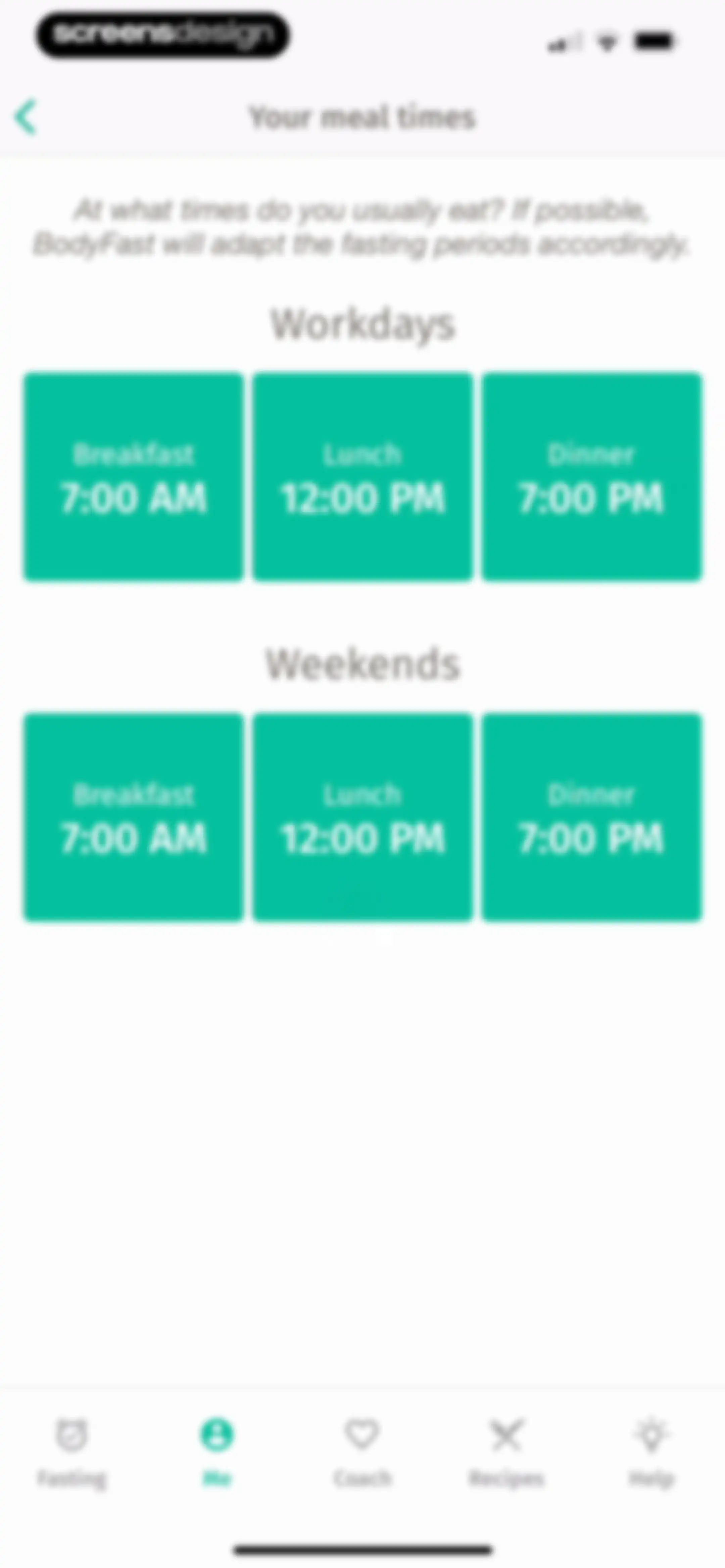 BodyFast: Intermittent Fasting screen 177