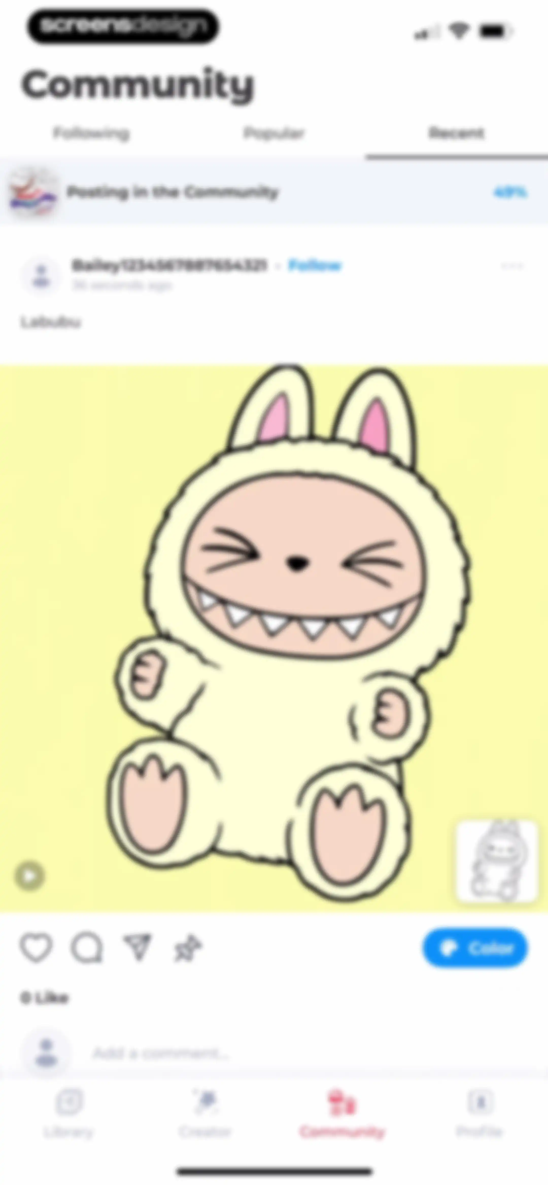 Color Pop: AI Coloring Book screen 83