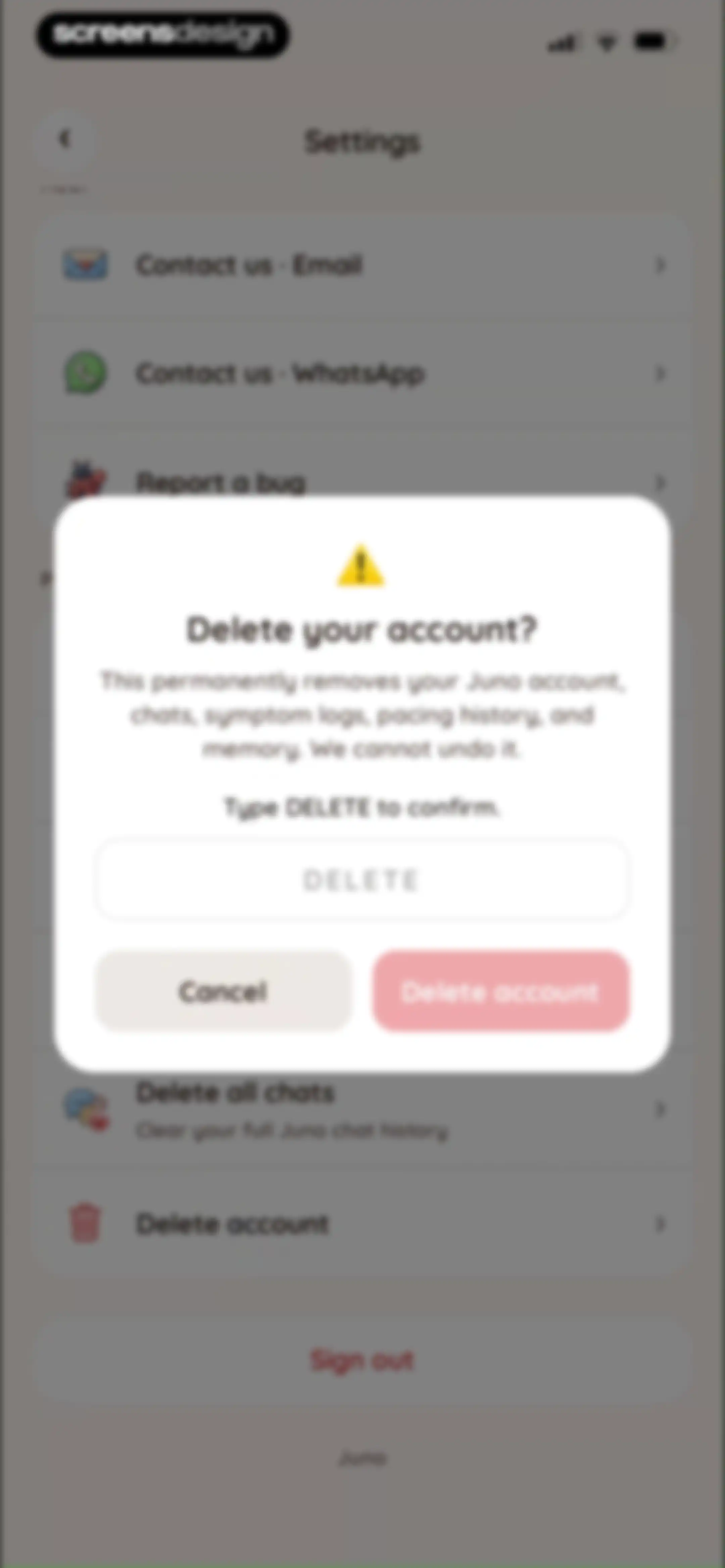 Juno: Chronic Illness Support screen 255