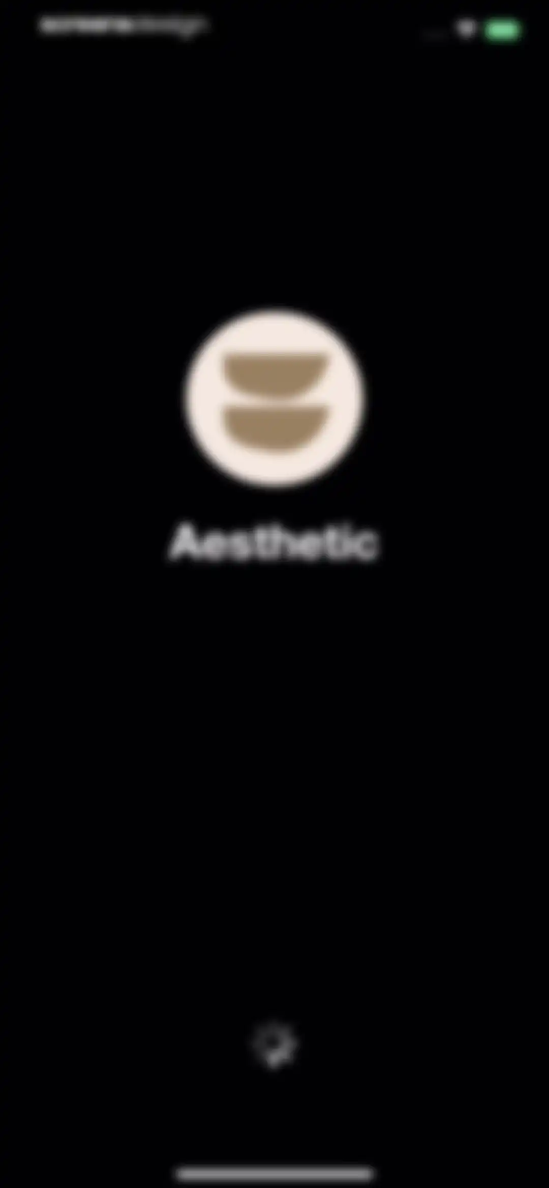 Aesthetic: App icons & Widgets screen 1