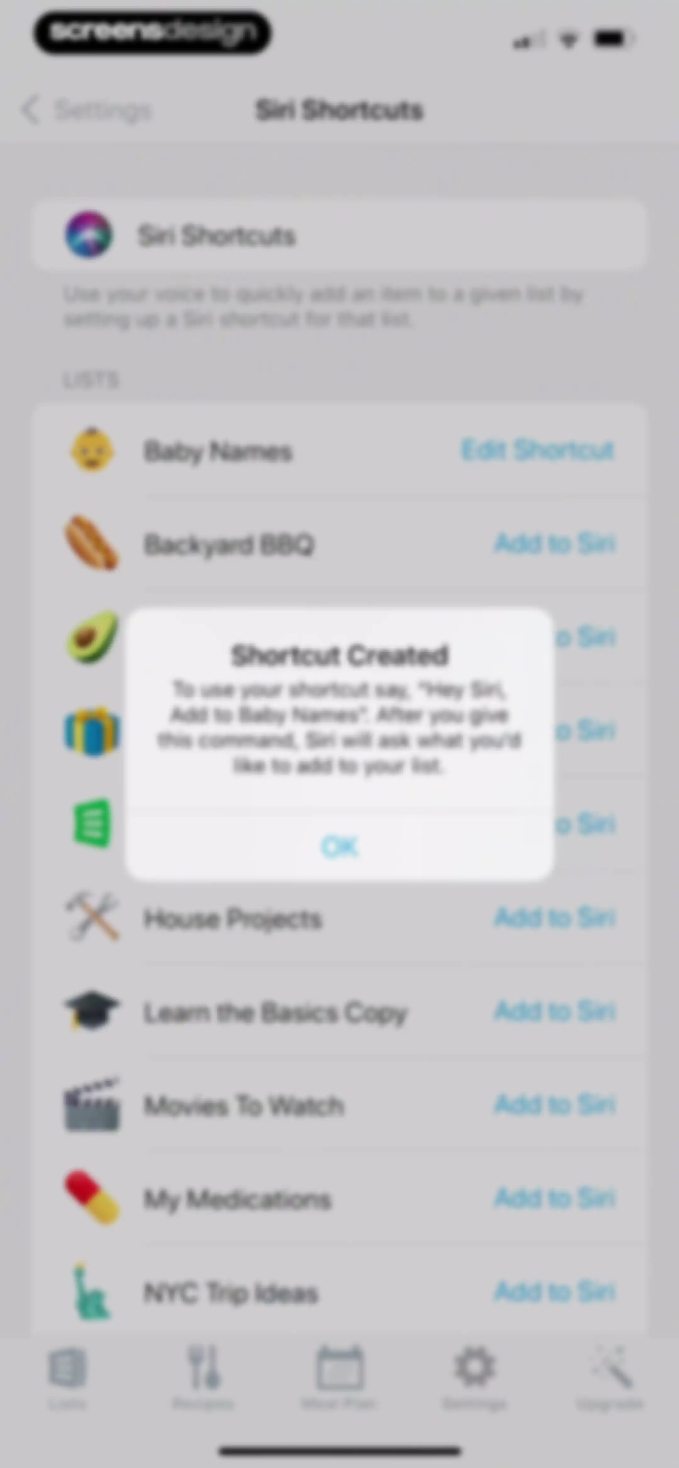 AnyList: Grocery Shopping List screen 127
