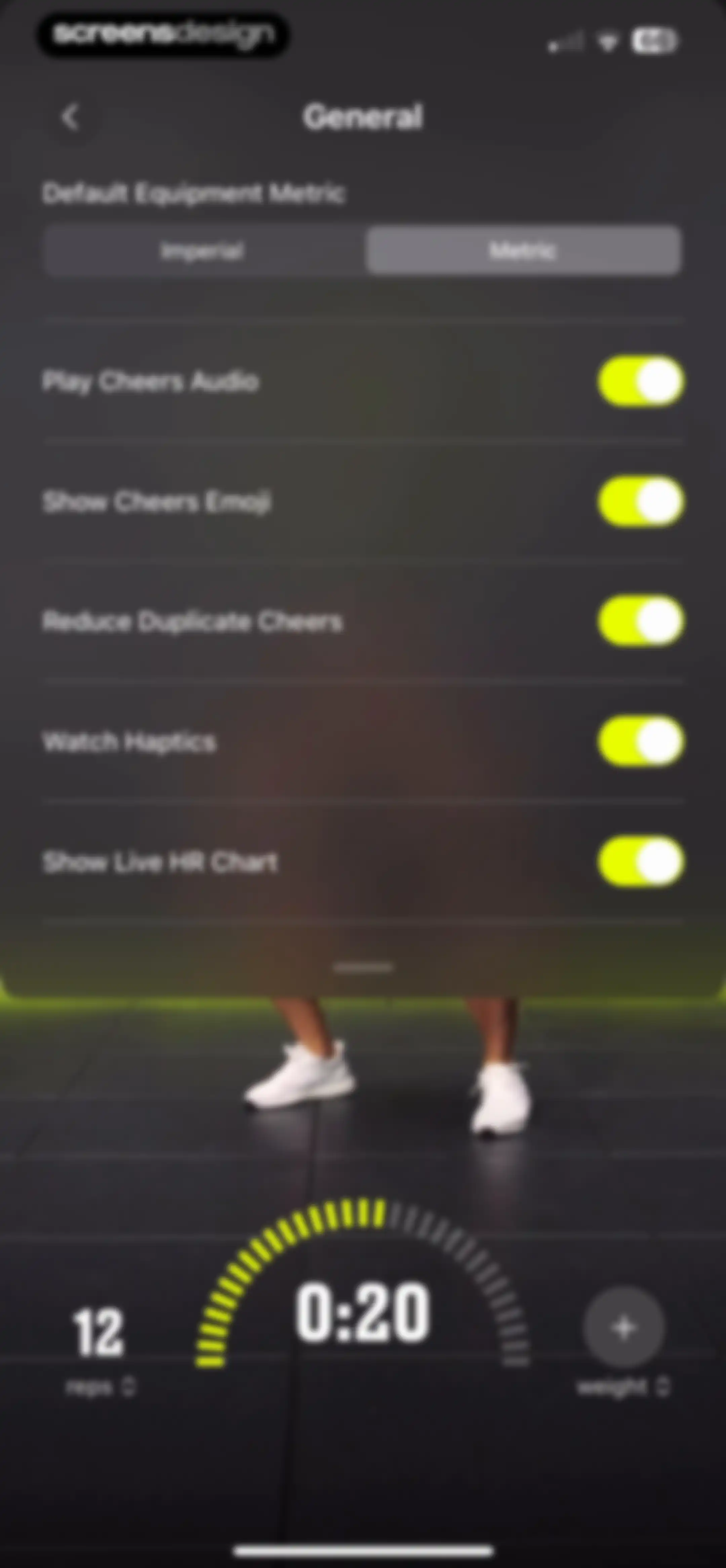 LADDER Strength Training Plans screen 53
