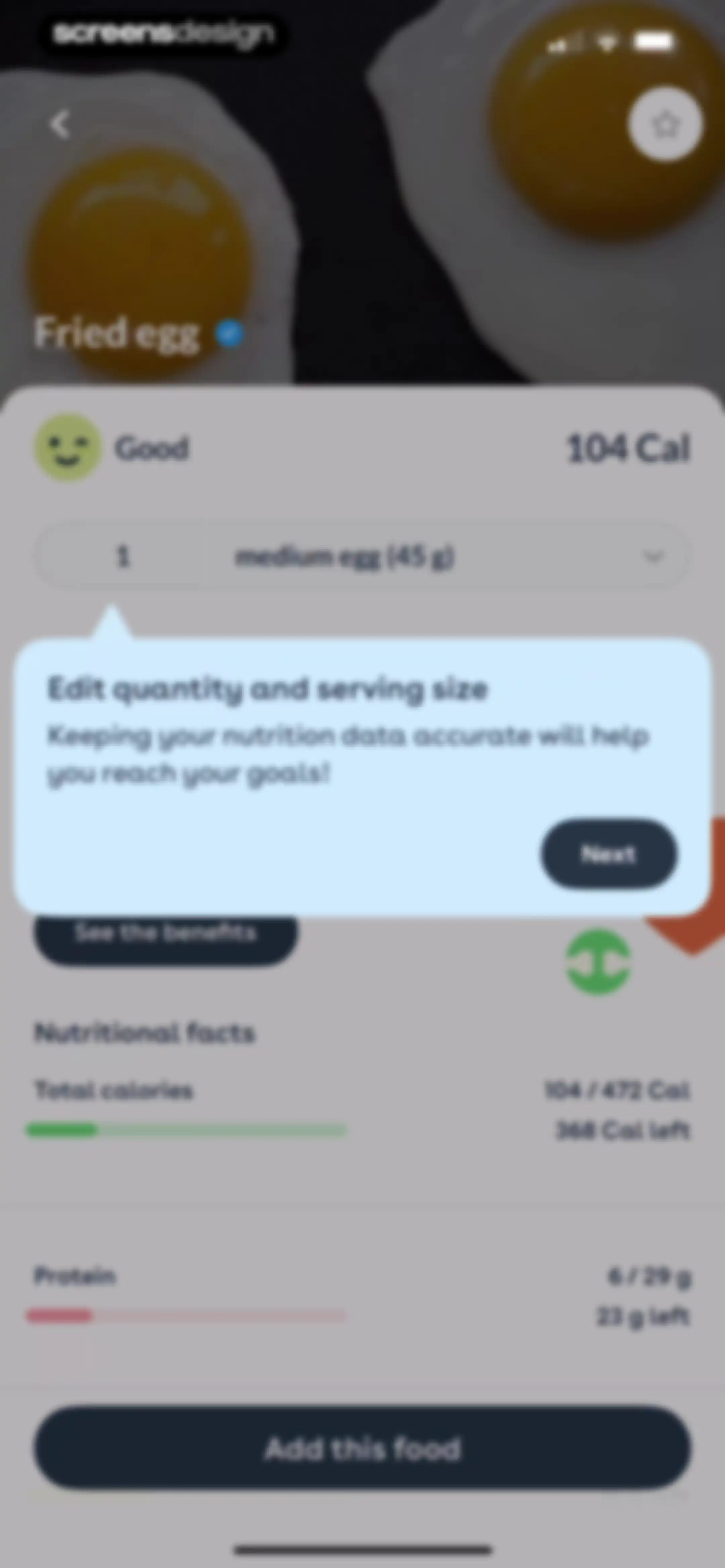 Foodvisor - AI Calorie Counter screen 102