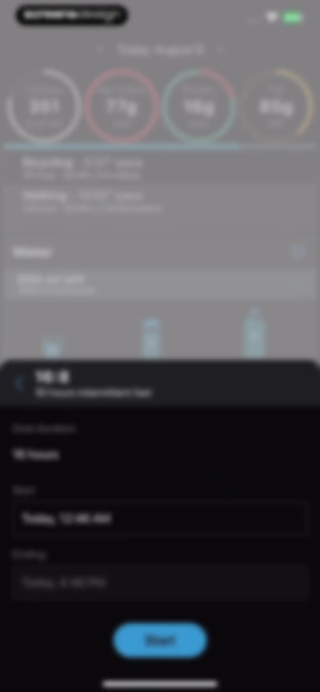 Keto diet app－Low carb manager screen 83