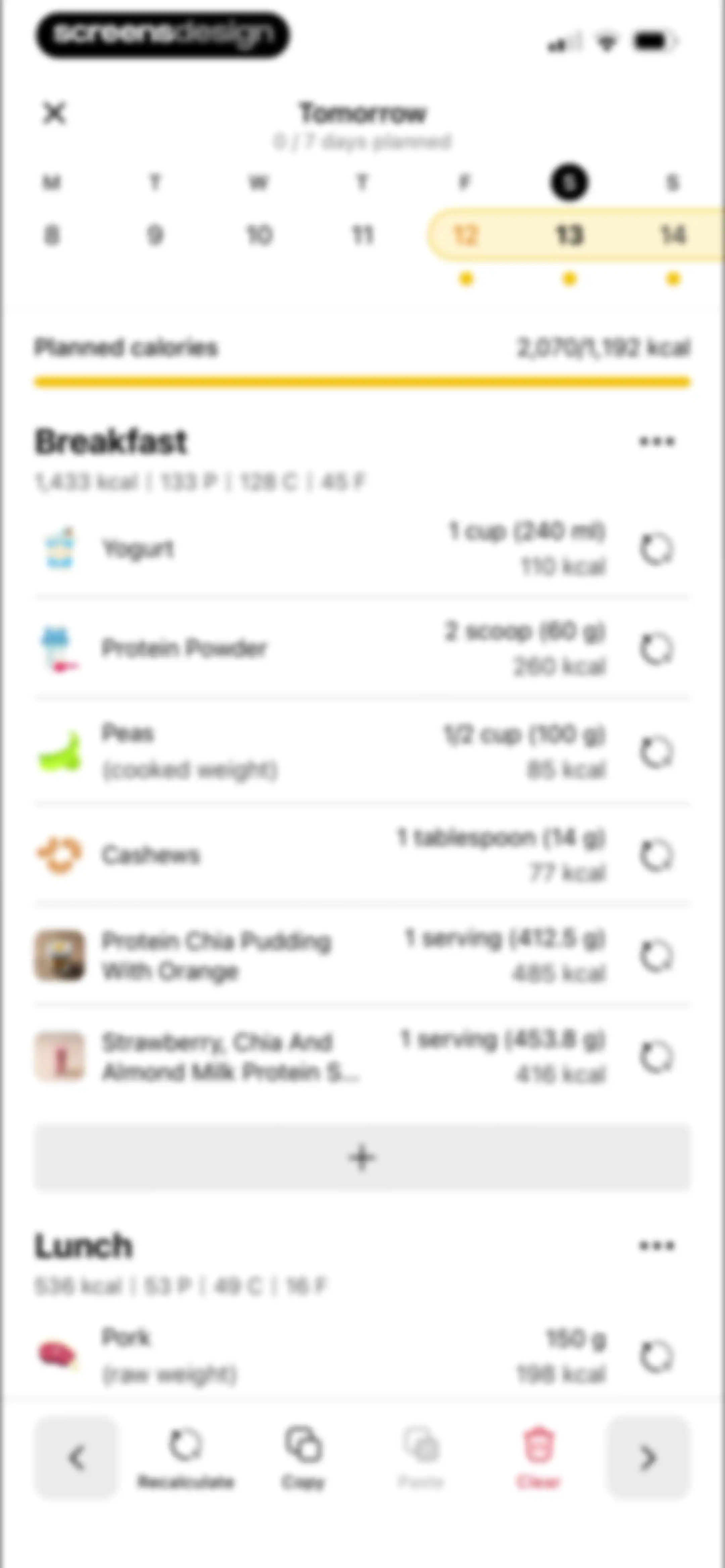 Fitia: Calorie Counter & Diet screen 242