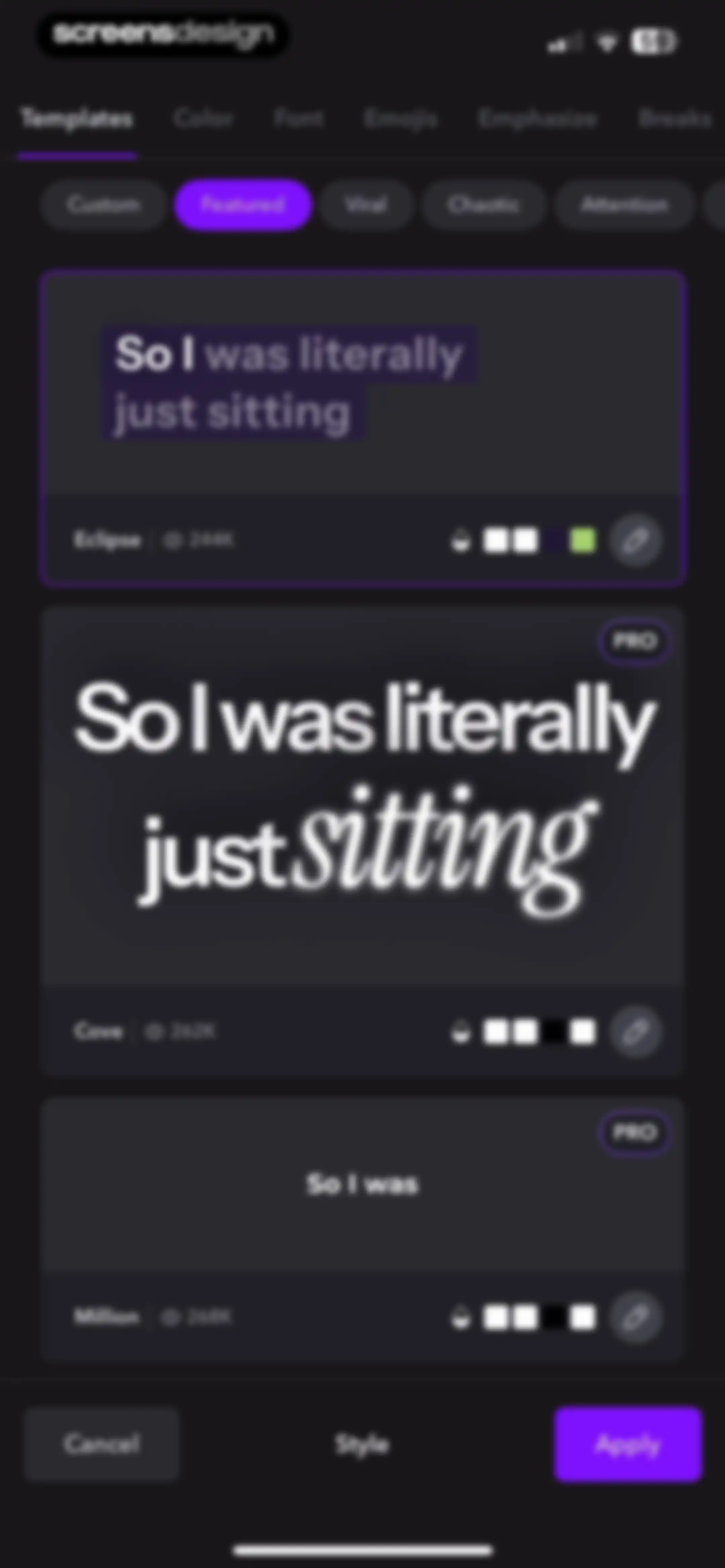 Captions: AI Edits Your Video screen 30