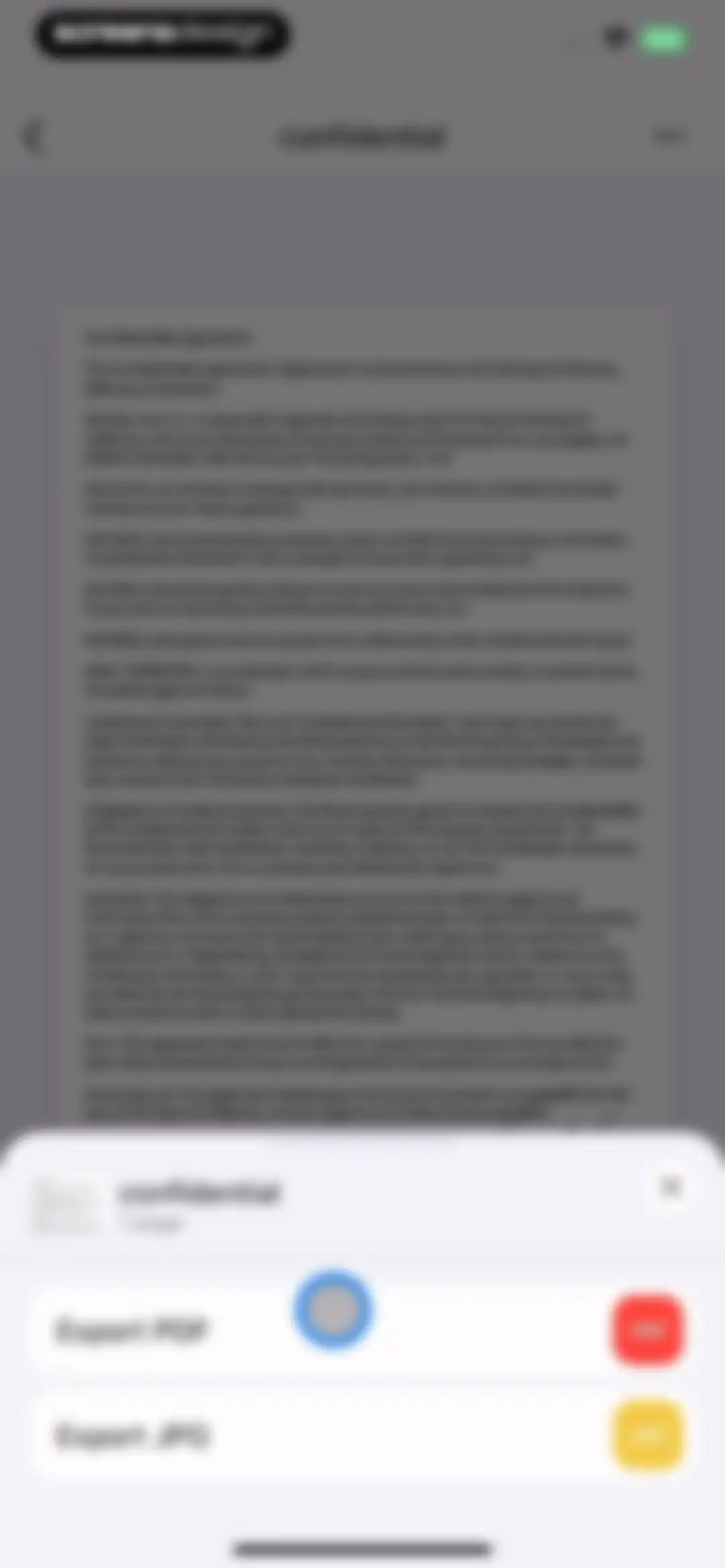 Scanner Doc: Scan PDF Document screen 23