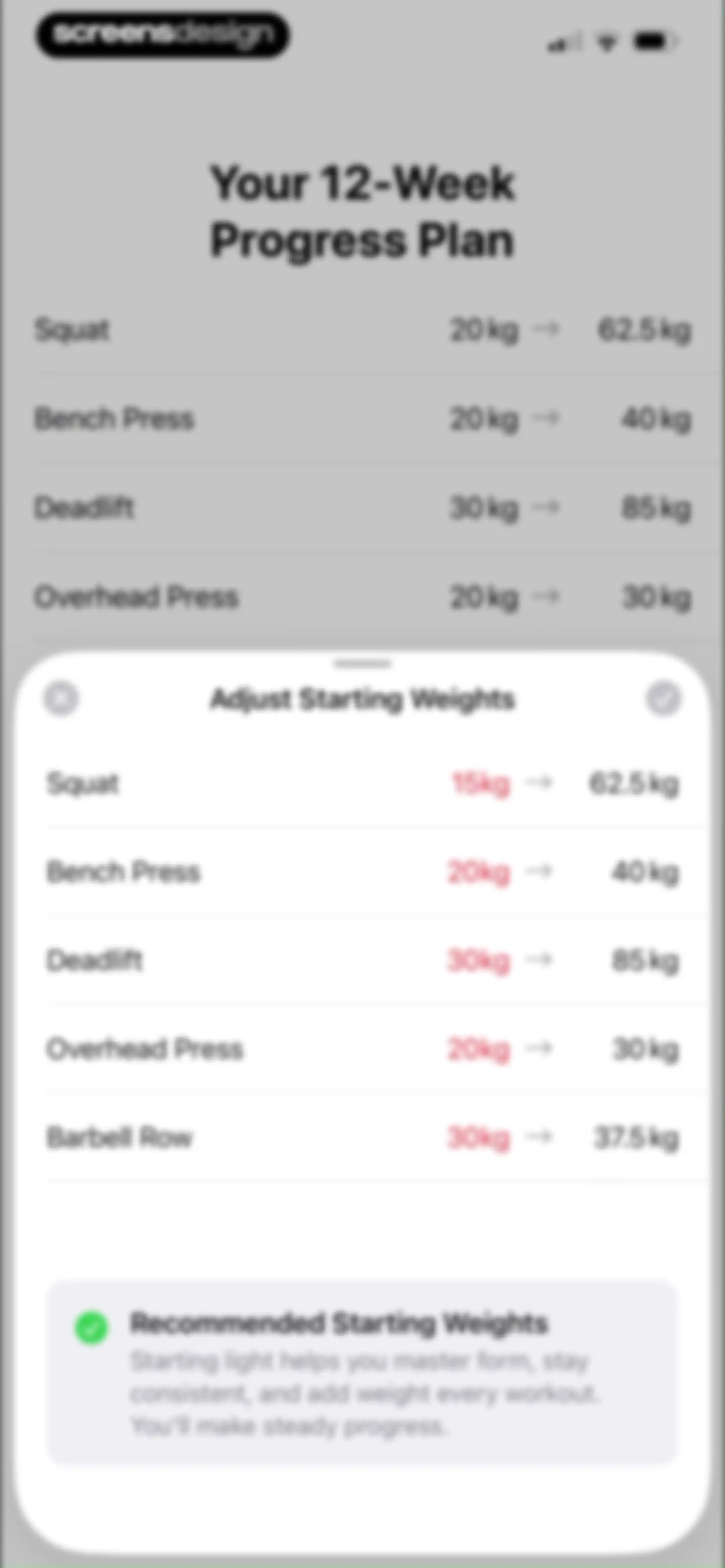 Stronglifts 5x5 Workout Plan screen 17
