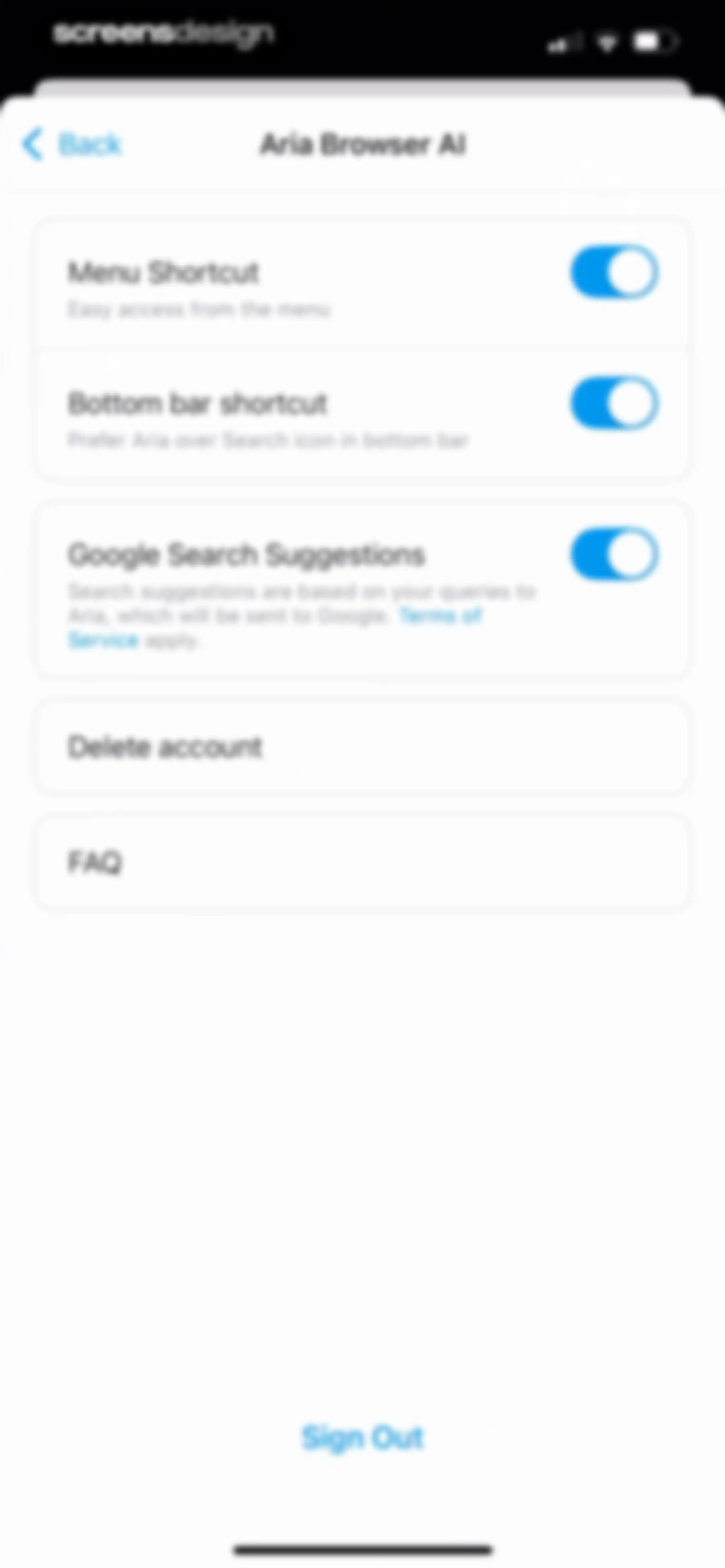 Opera: AI browser with VPN screen 90