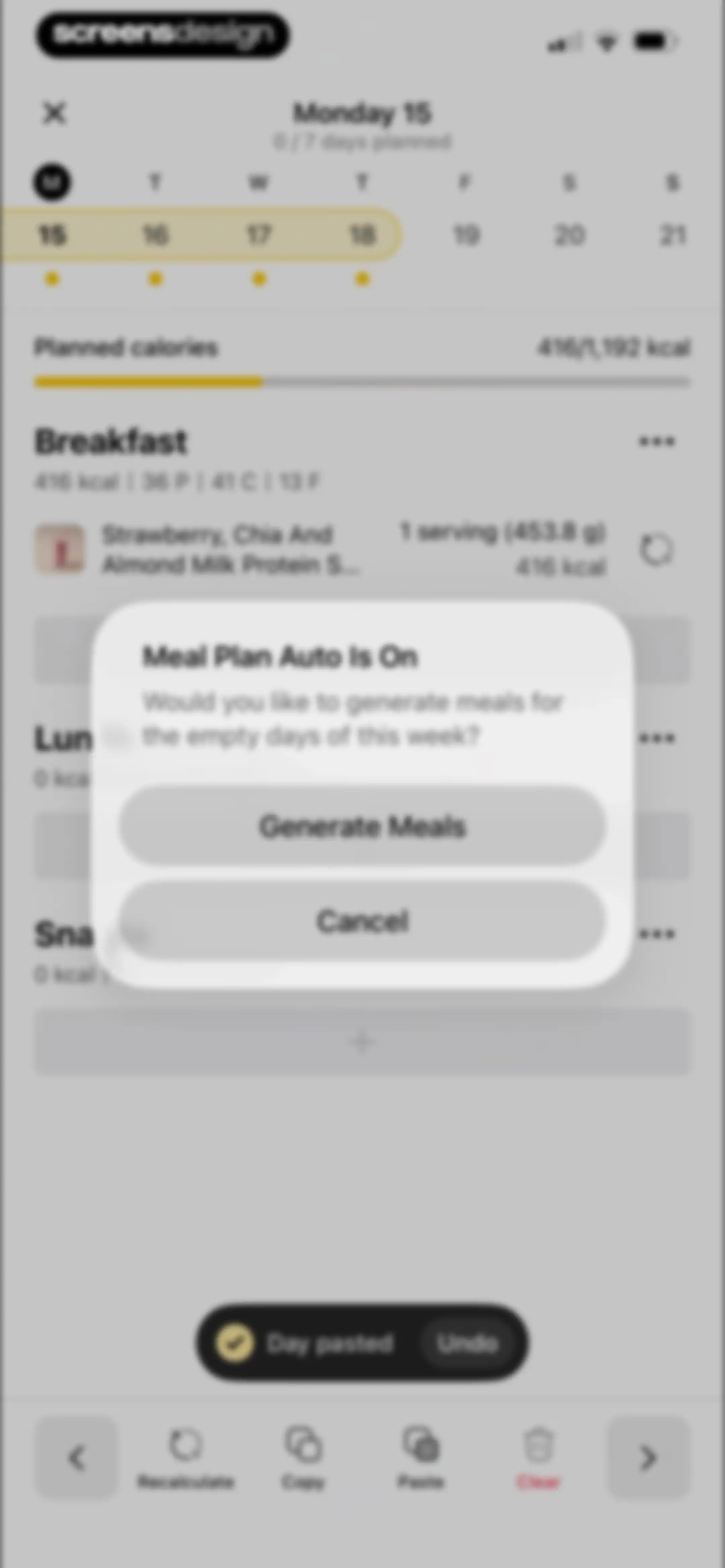 Fitia: Calorie Counter & Diet screen 245