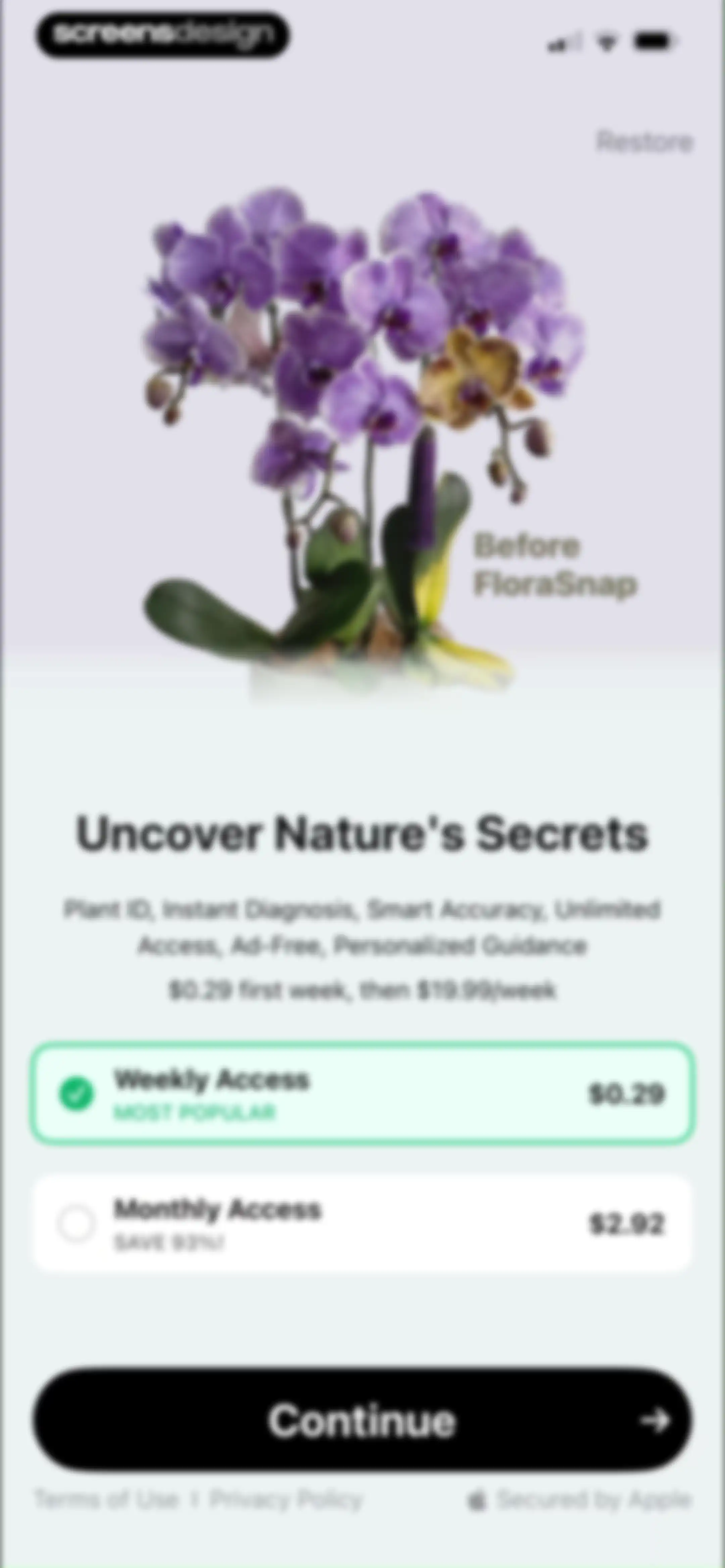 FloraSnap: Plant Scanner screen 21
