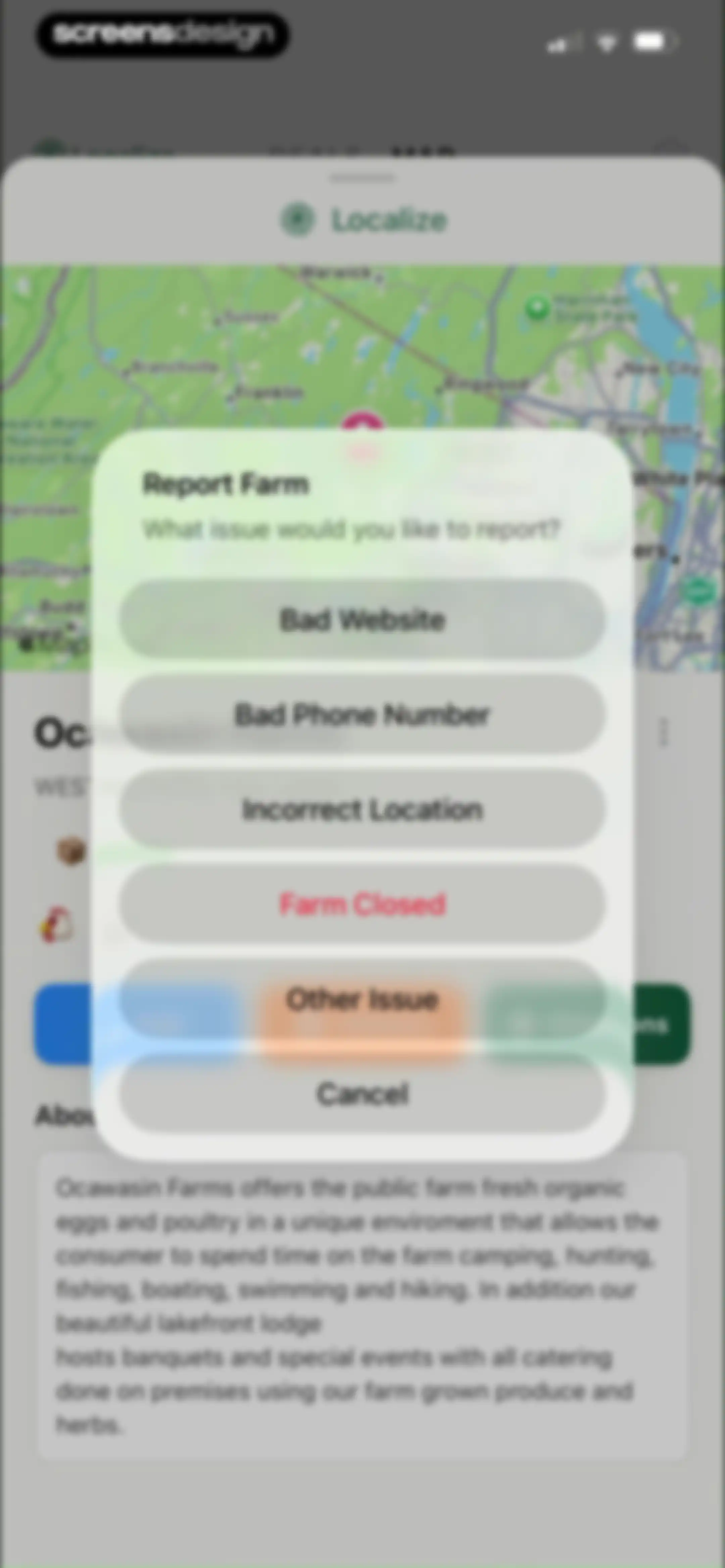 Localize - Farmers Market screen 24
