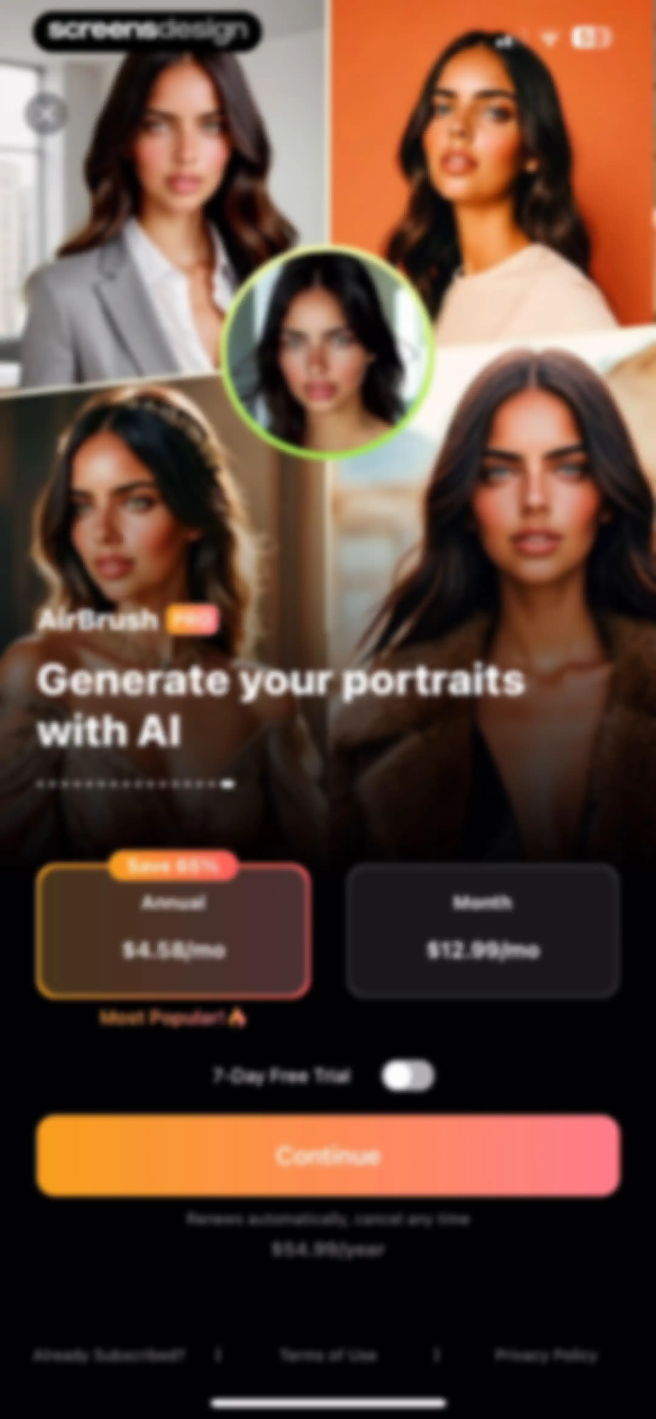 Airbrush: Face Photo Editor screen 21