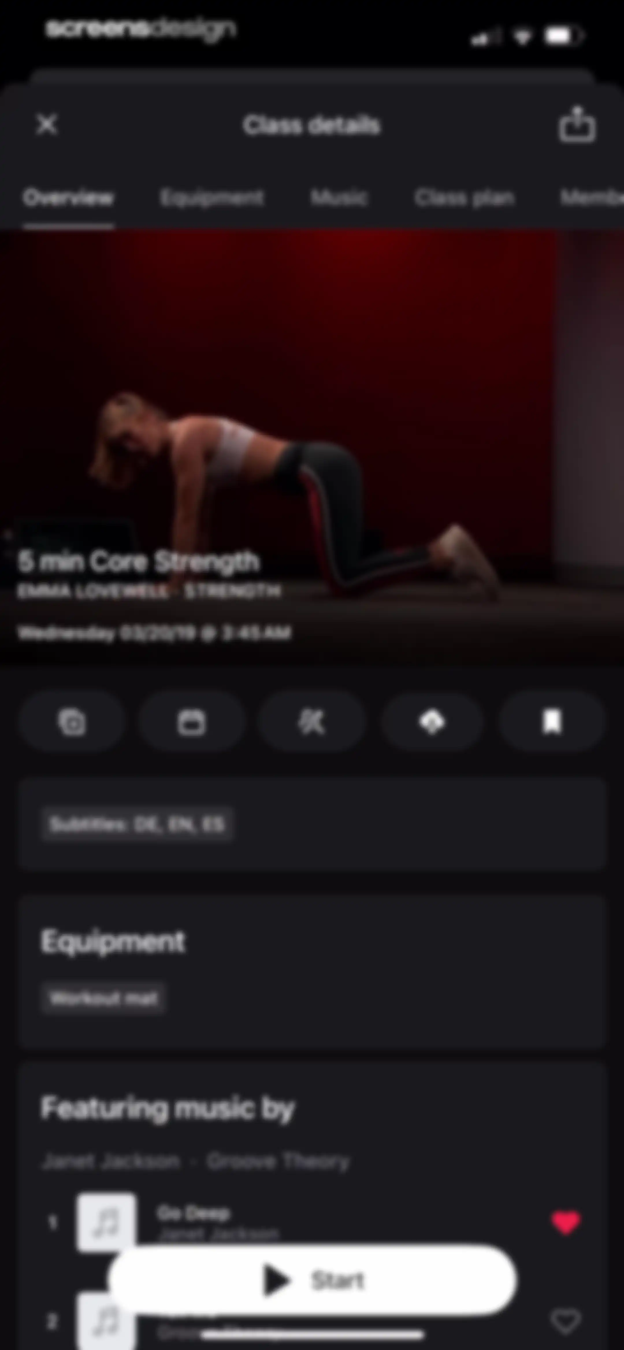 Peloton: Fitness & Workouts screen 69
