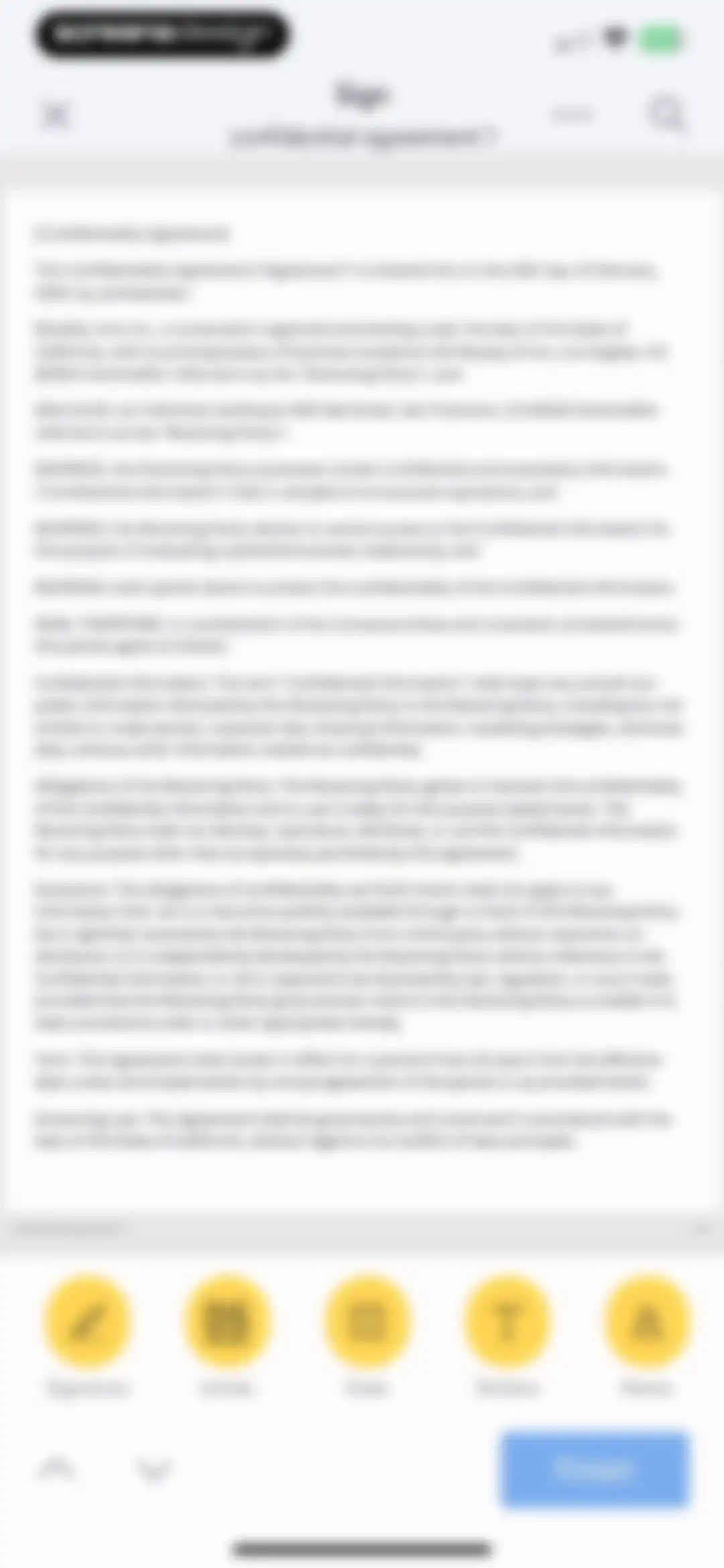 Docusign - Upload & Sign Docs screen 31