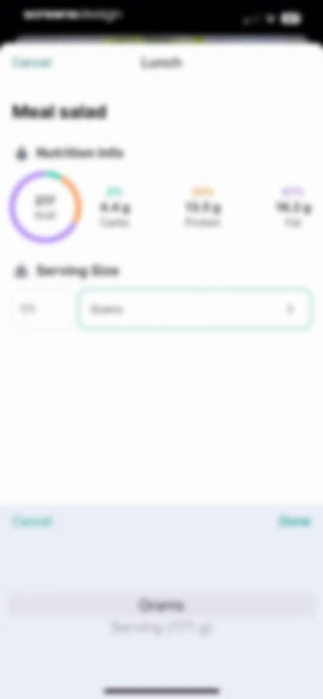 ‎Calorie Counter: Food Tracker screen 63