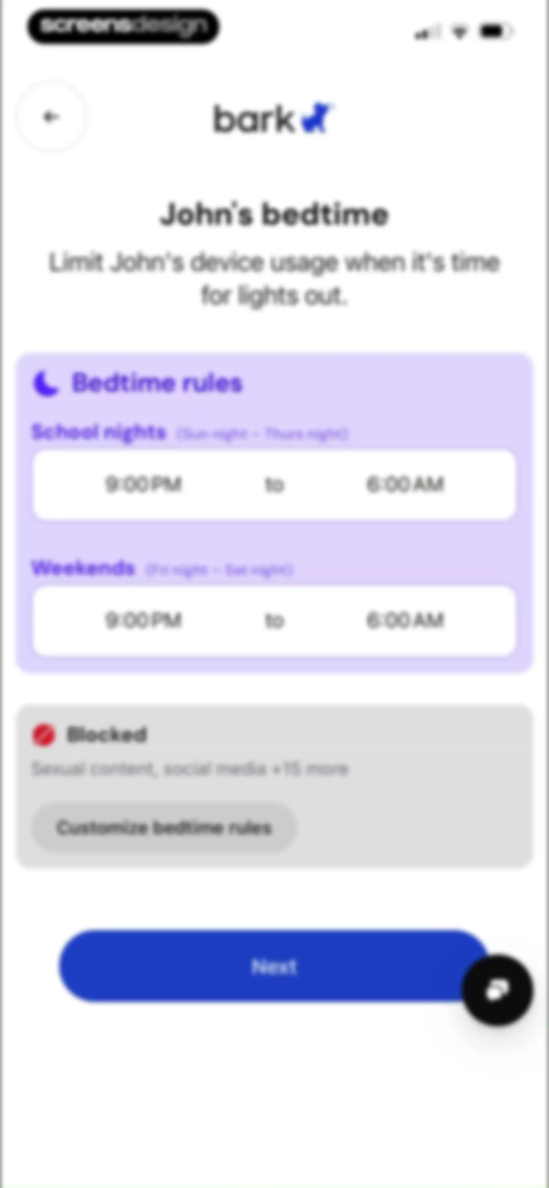 Bark - Parental Controls screen 41