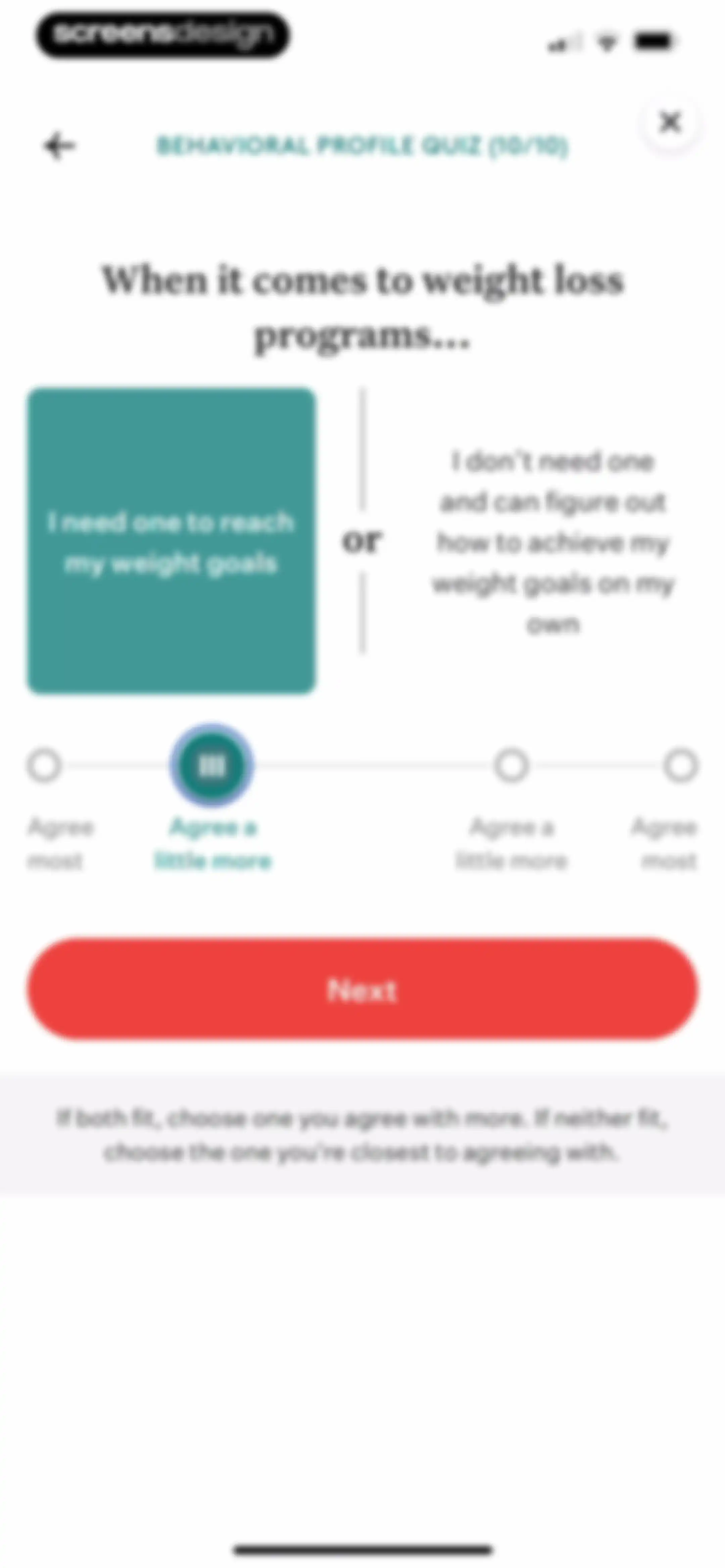 Noom Weight Loss, Food Tracker screen 48
