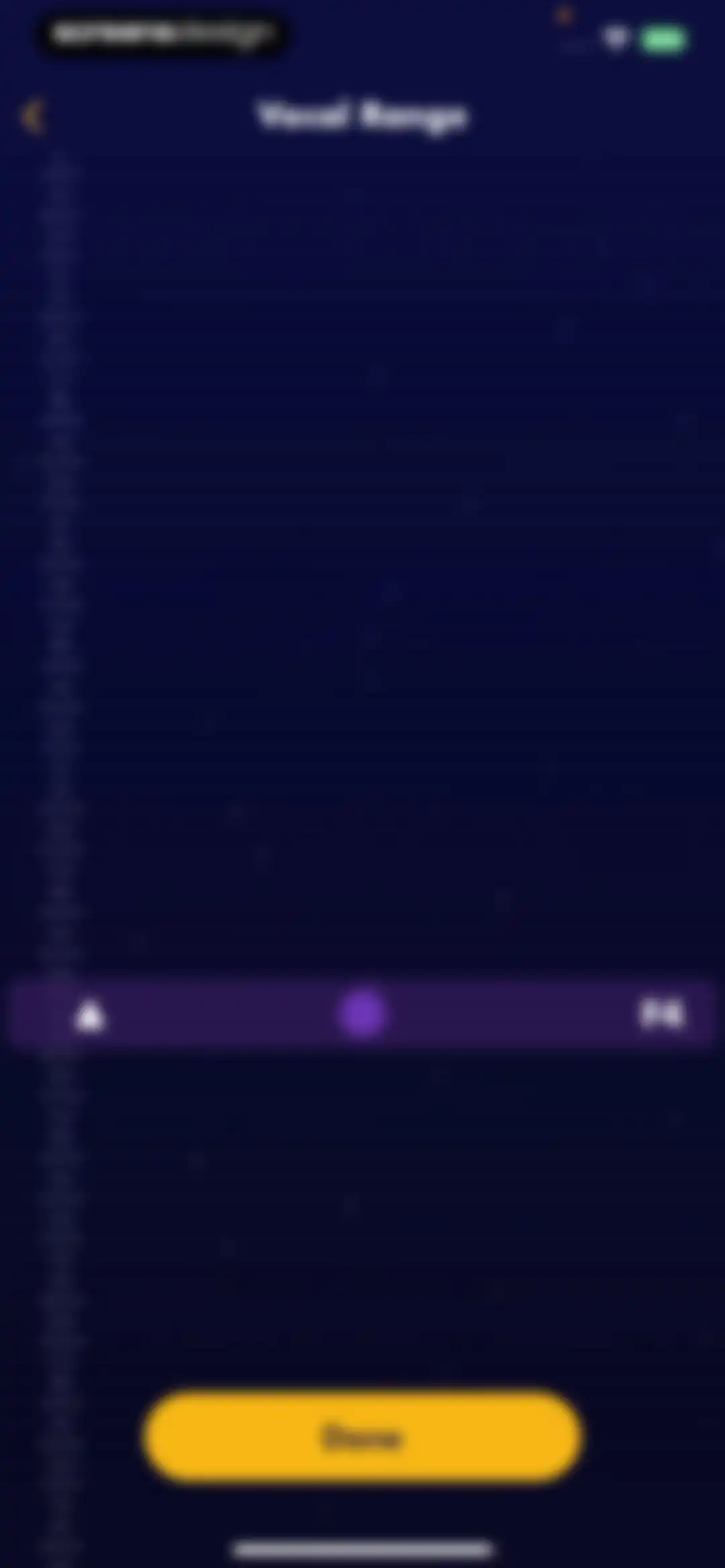 Vocal Range Finder - Sing Whiz screen 12