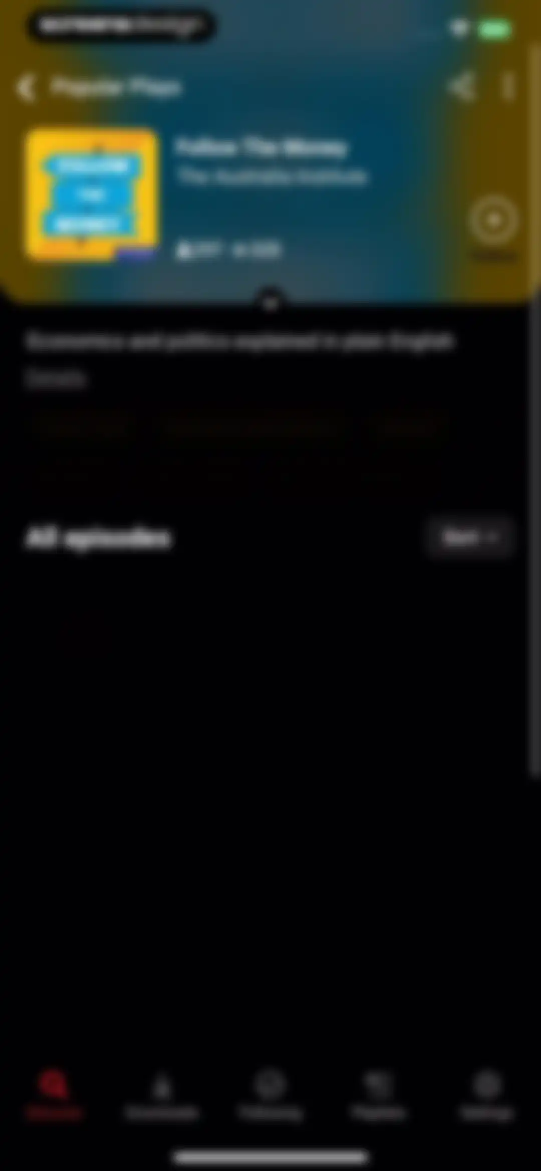 Player FM — Podcast App screen 44