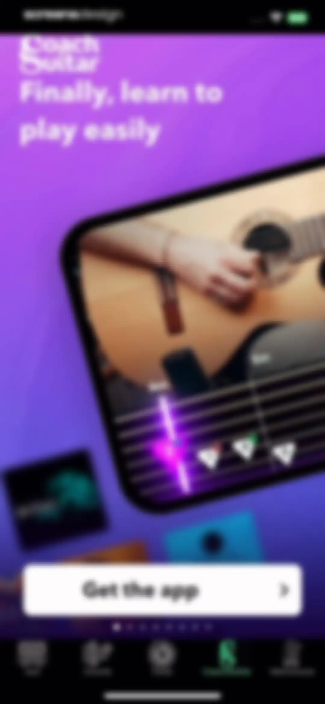 Guitar Tuner Easy tune chords screen 35