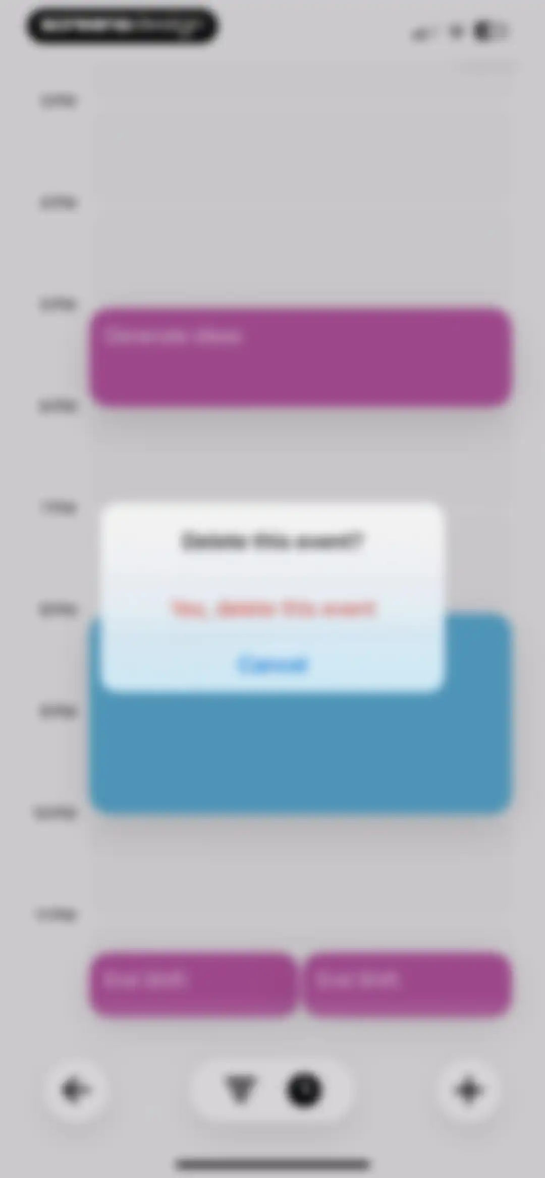 Timepage: Calendar Planner screen 65