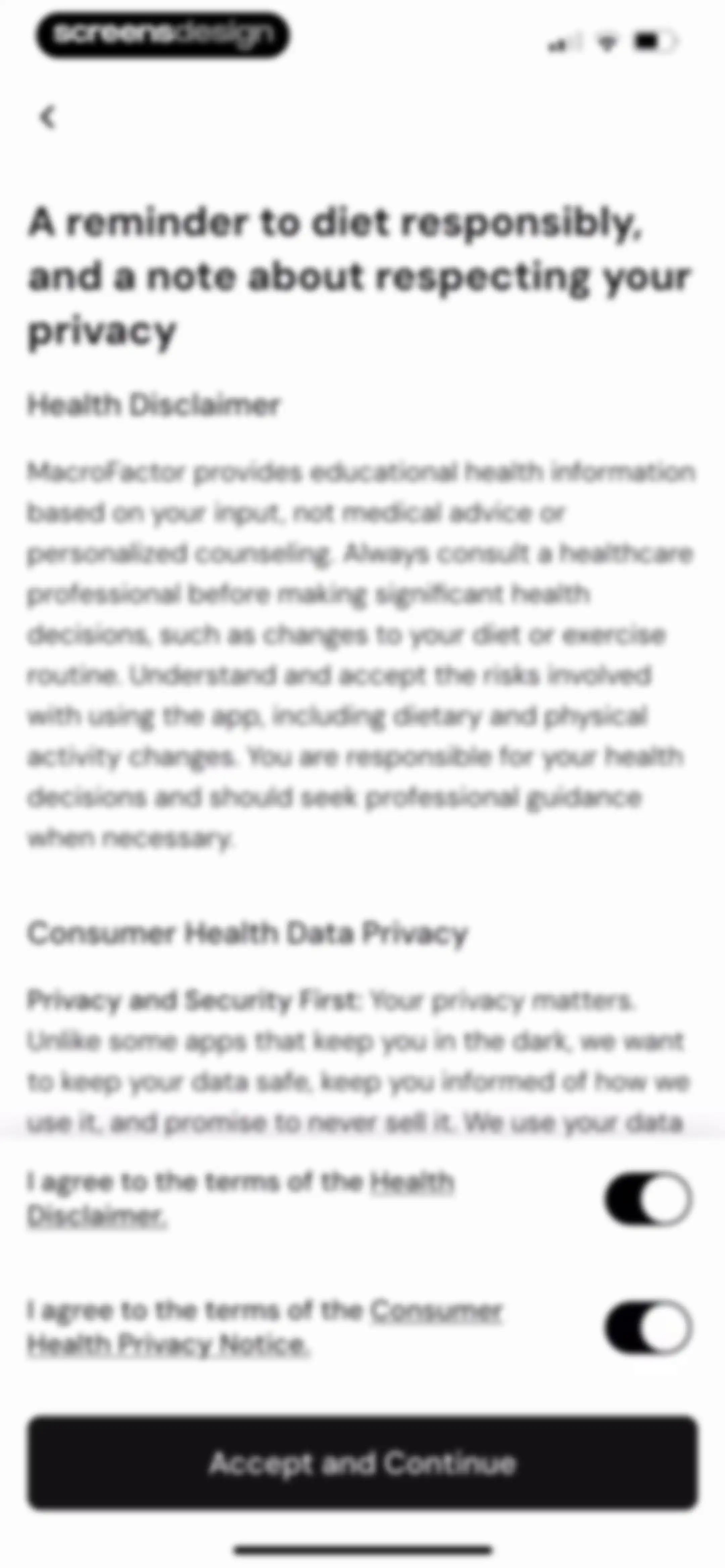 MacroFactor - Macro Tracker screen 68