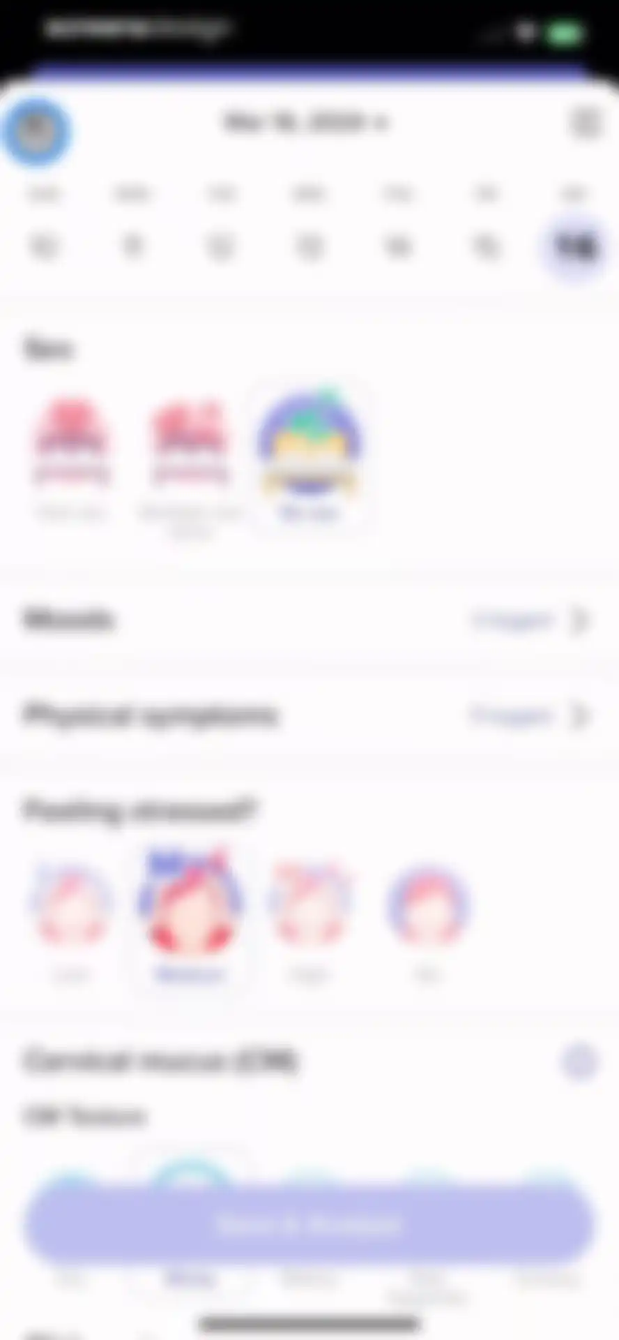 Glow Ovulation & Period App screen 87