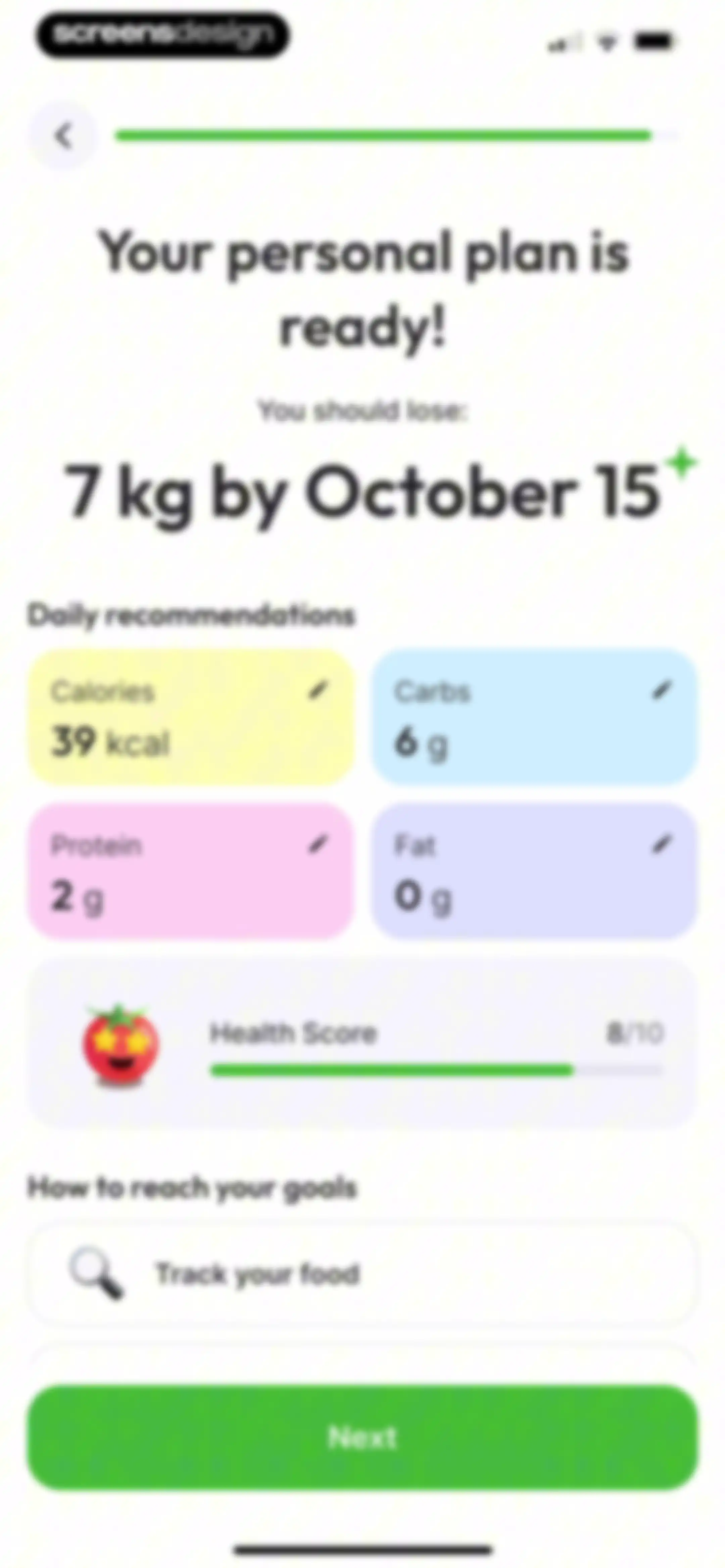 CALANO — Calorie Tracker screen 30