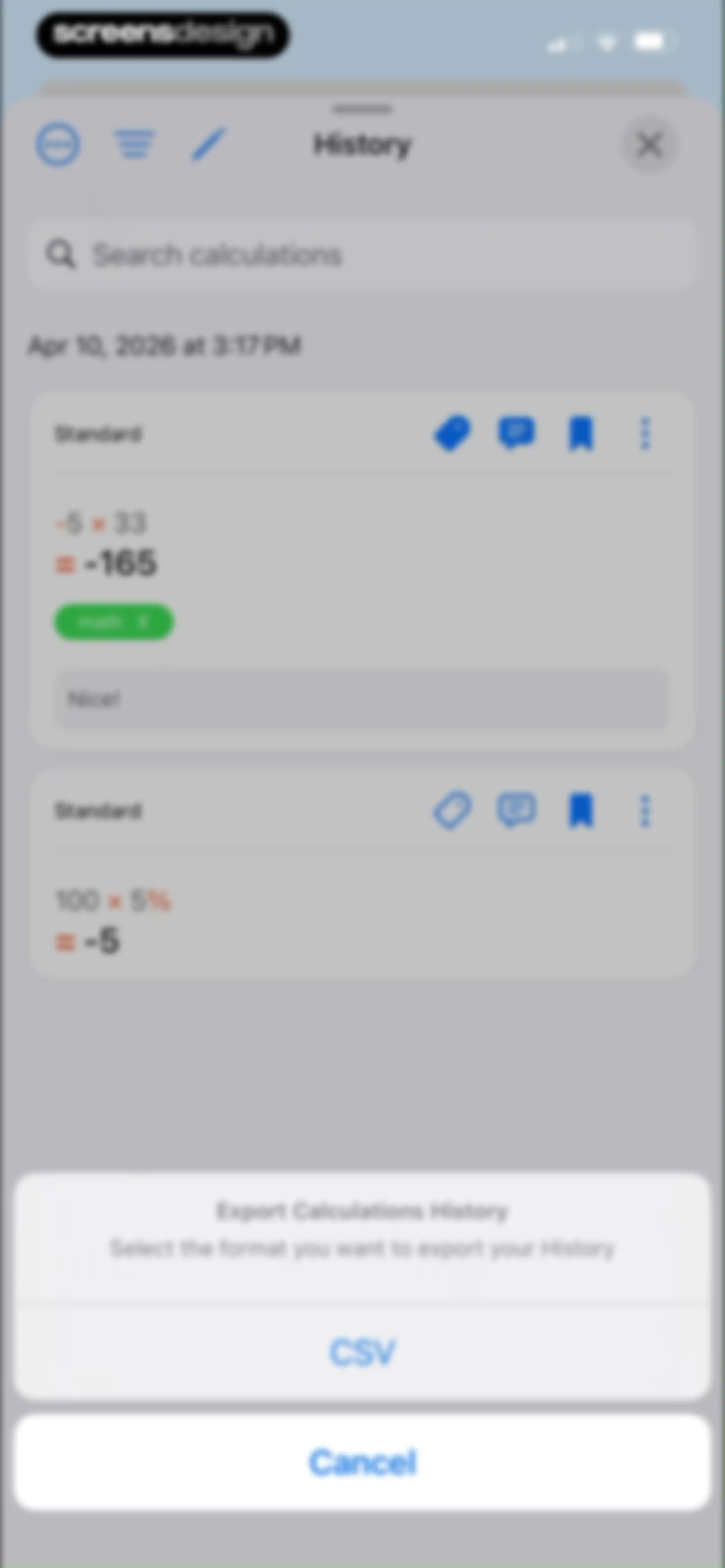 Calculator₊ screen 52
