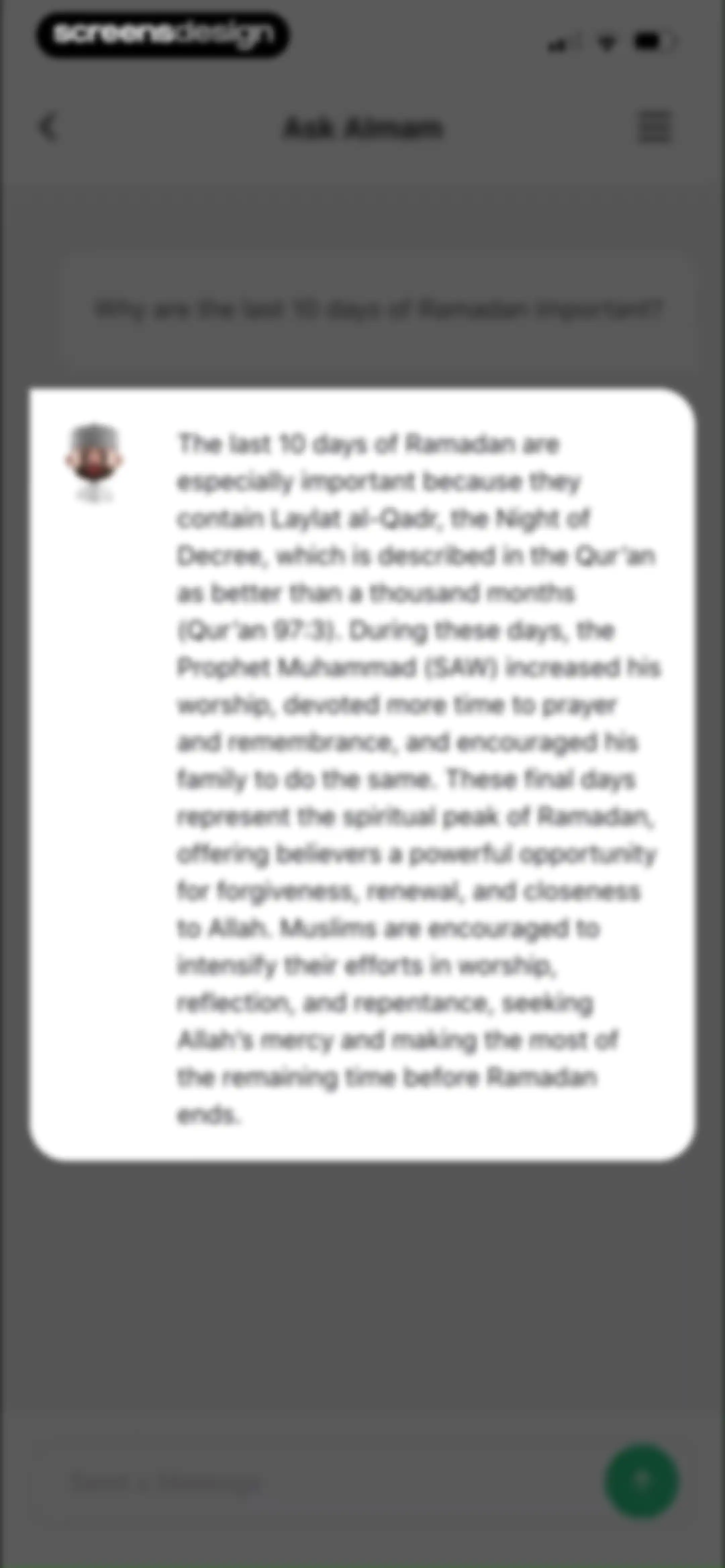 Muslim: Prayer Times, Qibla screen 43