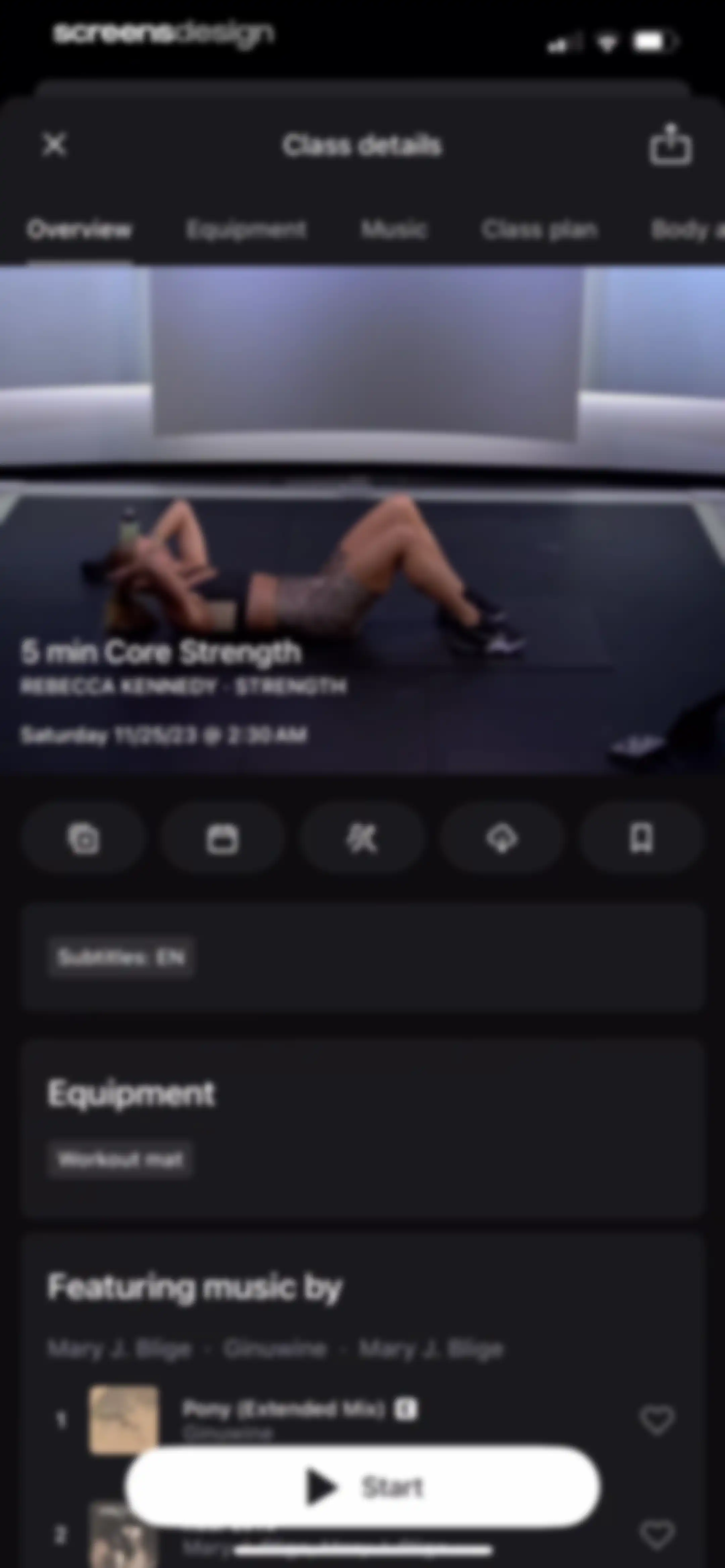 Peloton: Fitness & Workouts screen 43
